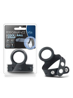 Performance Performance - VS6 - Silicone Cock & Ball Strap - Black