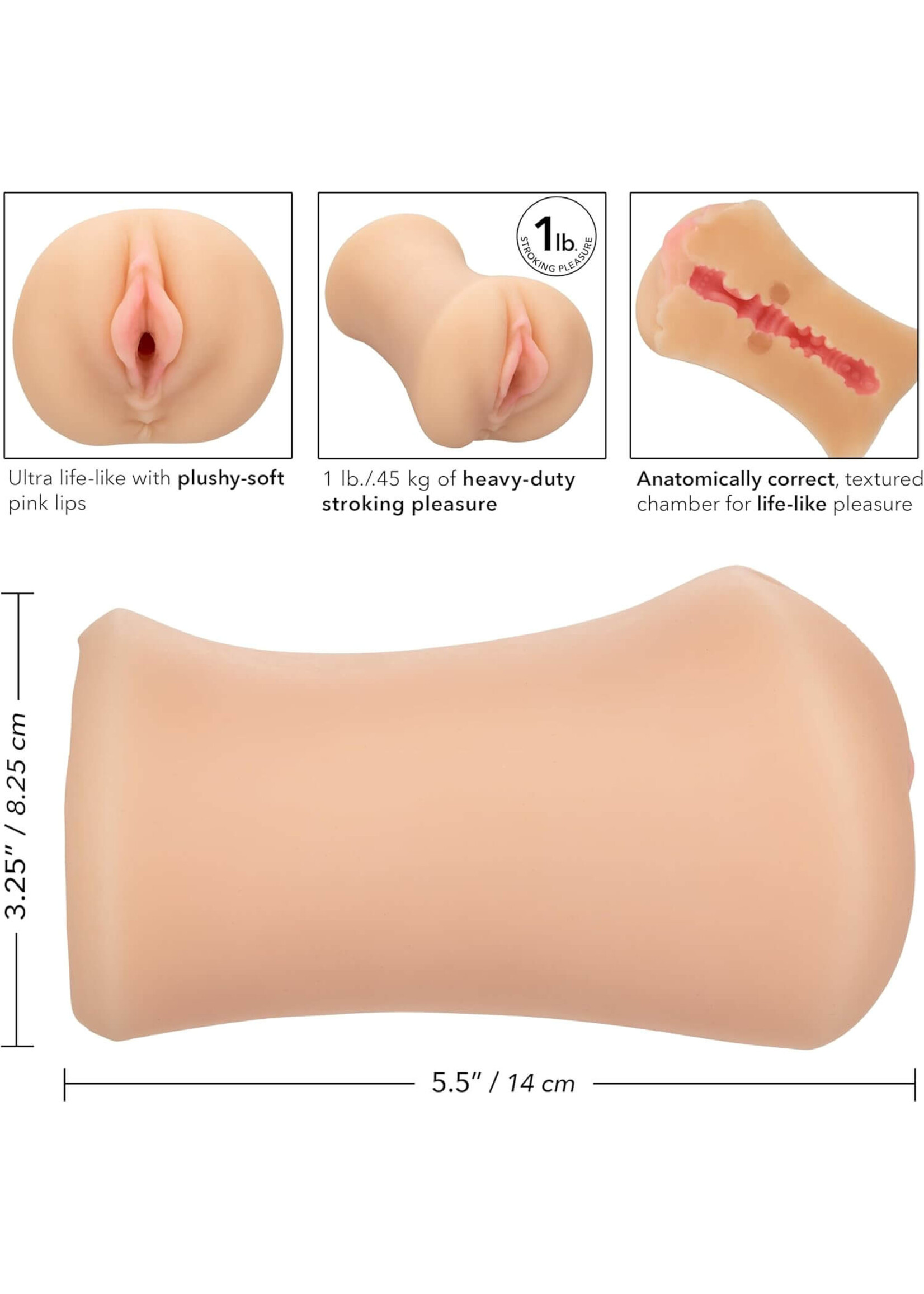 Stroke It Stroke It Juicy Pussy - Ivory