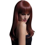 Fever Smiffys Fever Smiffys Sienna Wig Long Wavy & Fringe-Auburn 26"