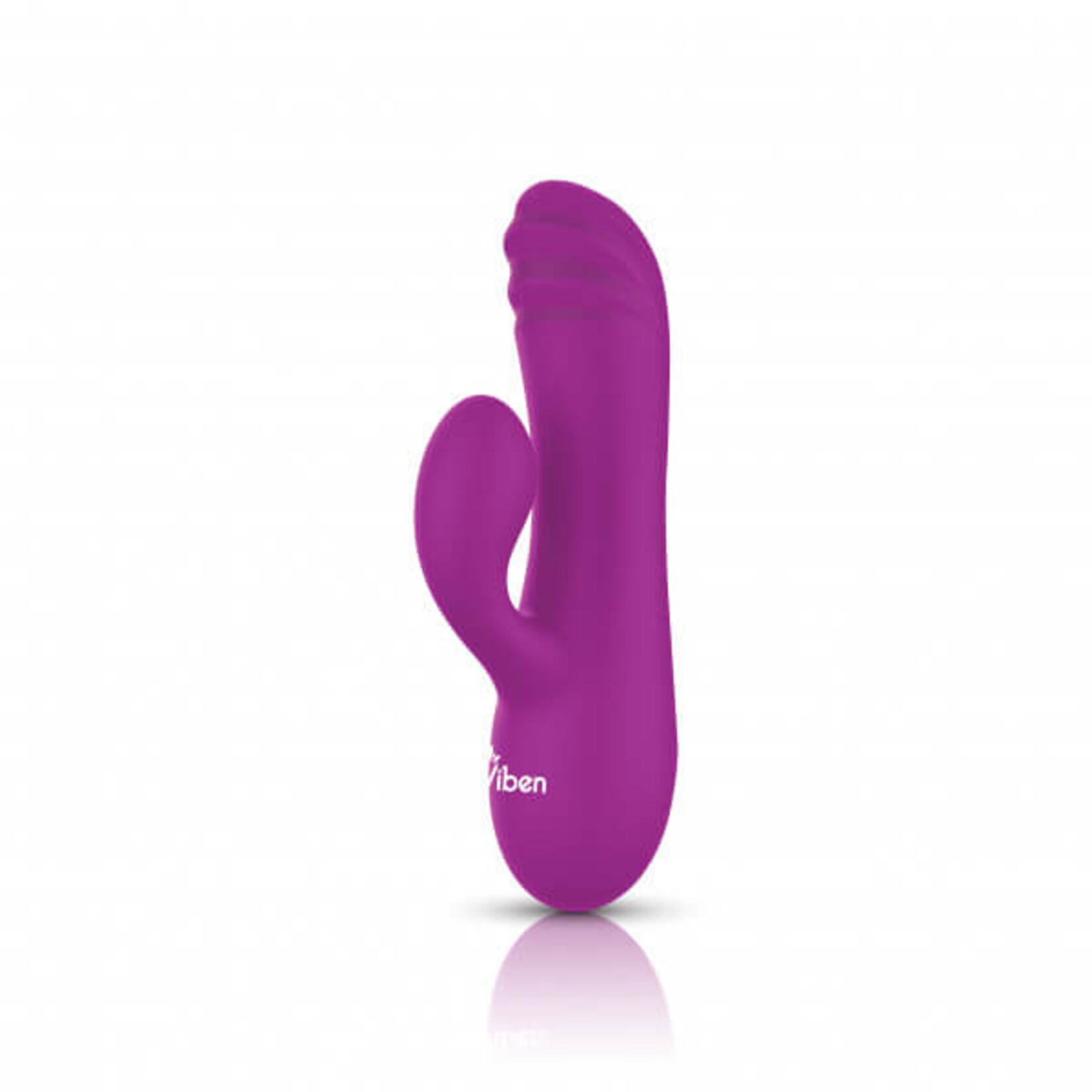 Viben Jolie Mini Pleasure Ridges Rabbit Vibe - Berry