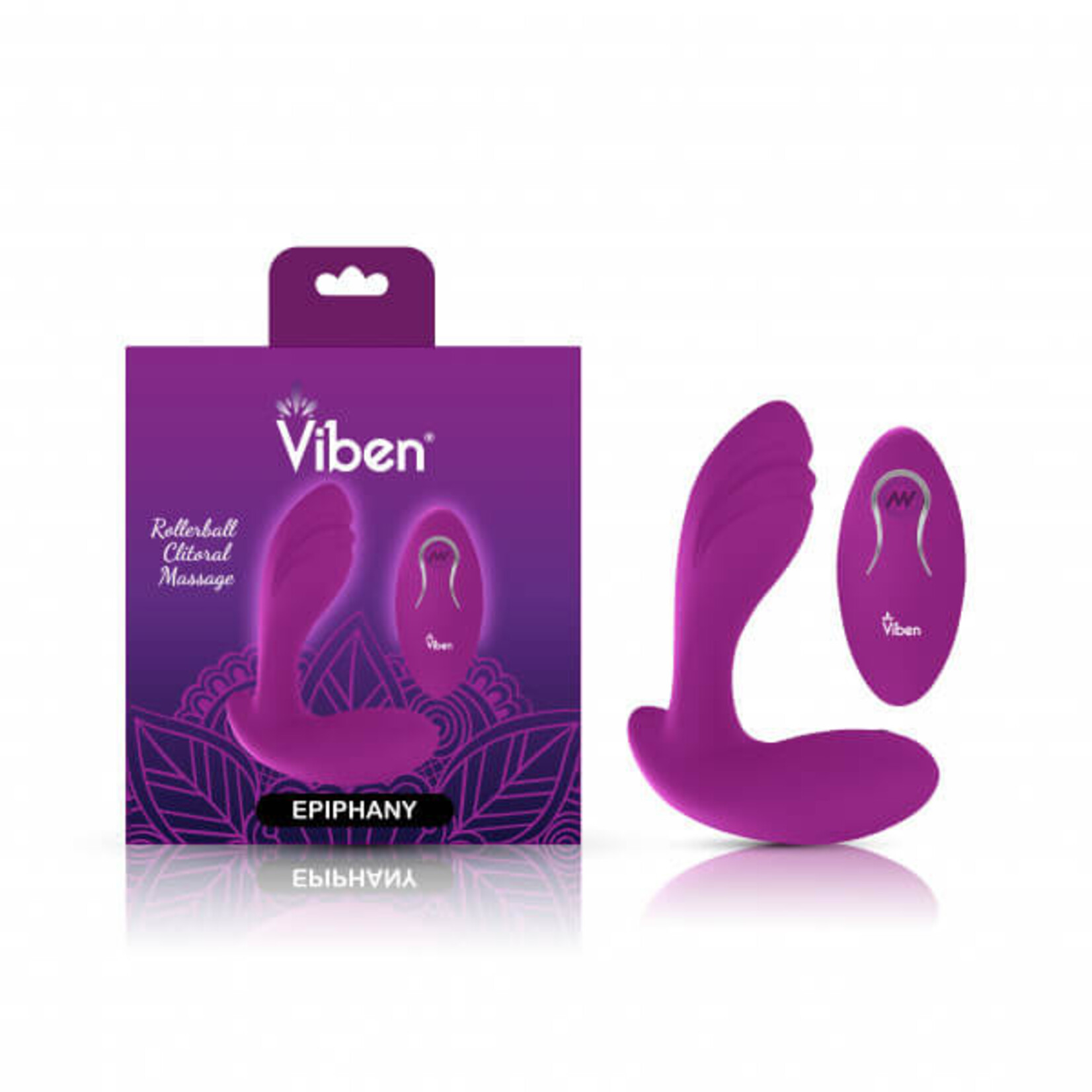 Viben Epiphany - Berry - Rollerball Clitoral Massager