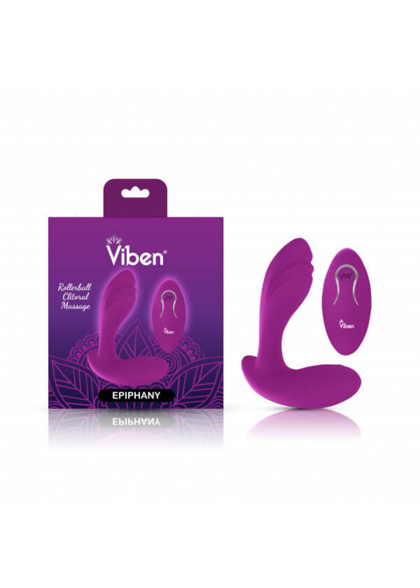 Viben Epiphany - Berry - Rollerball Clitoral Massager