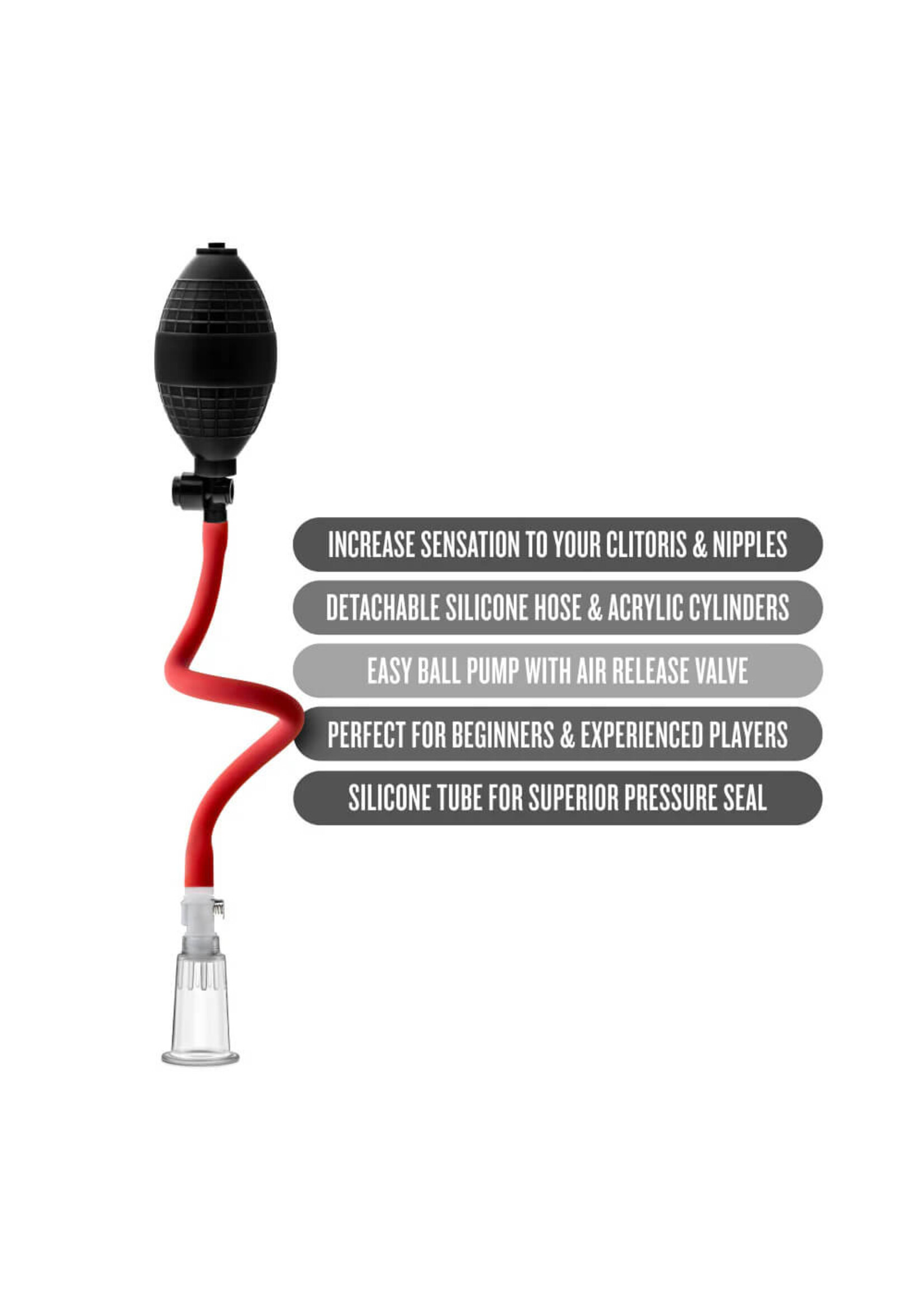 Beginner's Clitoral Pumping System - Black