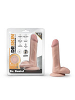 Dr. Skin Dr. Skin Silicone - Dr. Daniel - 6.5 Inch Dildo with Suction Cup - Chocolate