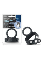 Performance Performance - VS7 - Silicone Cock & Ball Strap Large - Black