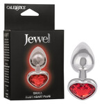 Jewel Jewel Small Ruby Heart Plug