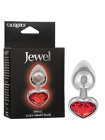 Jewel Jewel Small Ruby Heart Plug