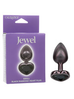 Cal Exotic Novelties Jewel Small Black Diamond Heart Plug