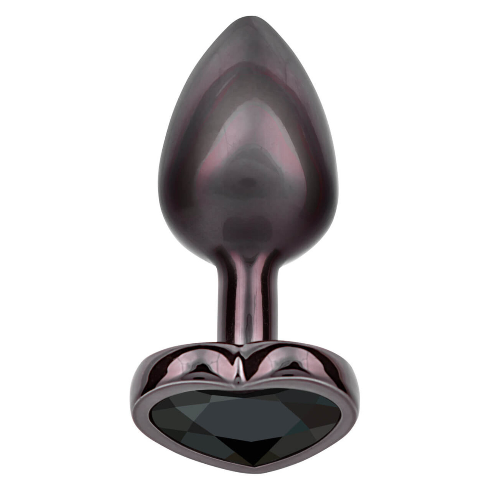 Cal Exotic Novelties Jewel Small Black Diamond Heart Plug