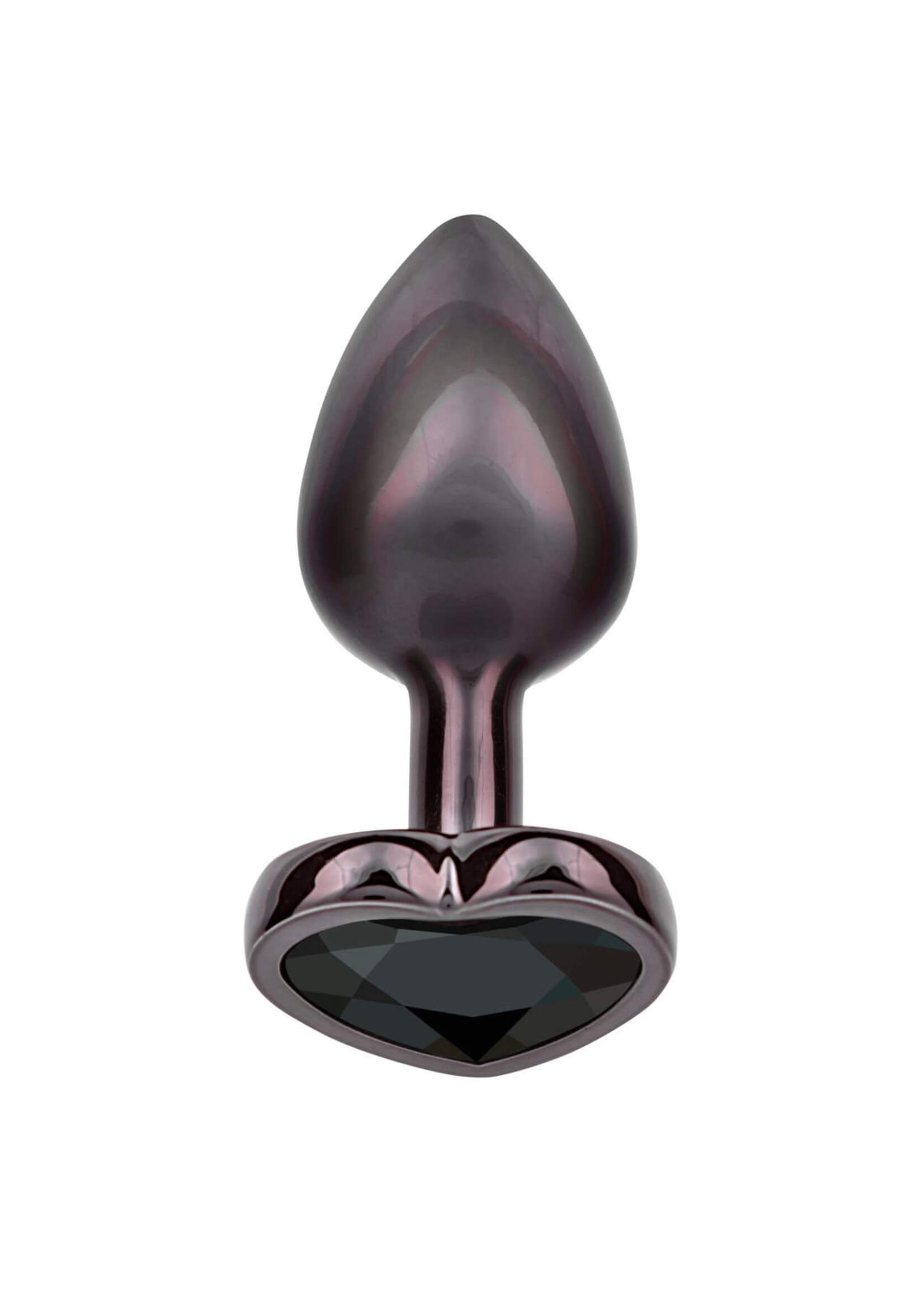 Cal Exotic Novelties Jewel Small Black Diamond Heart Plug