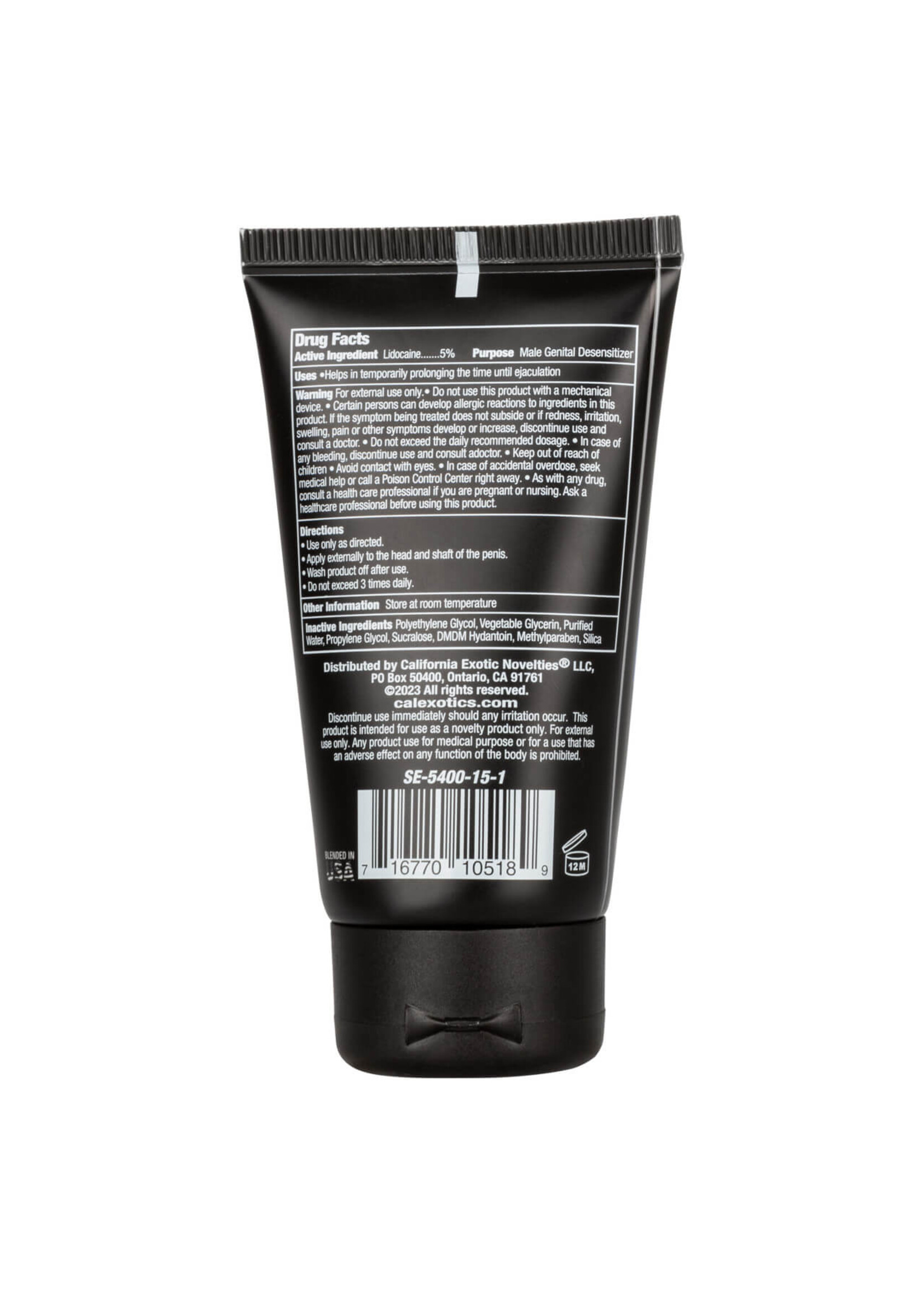 Peak Peak Desensitizing Cream