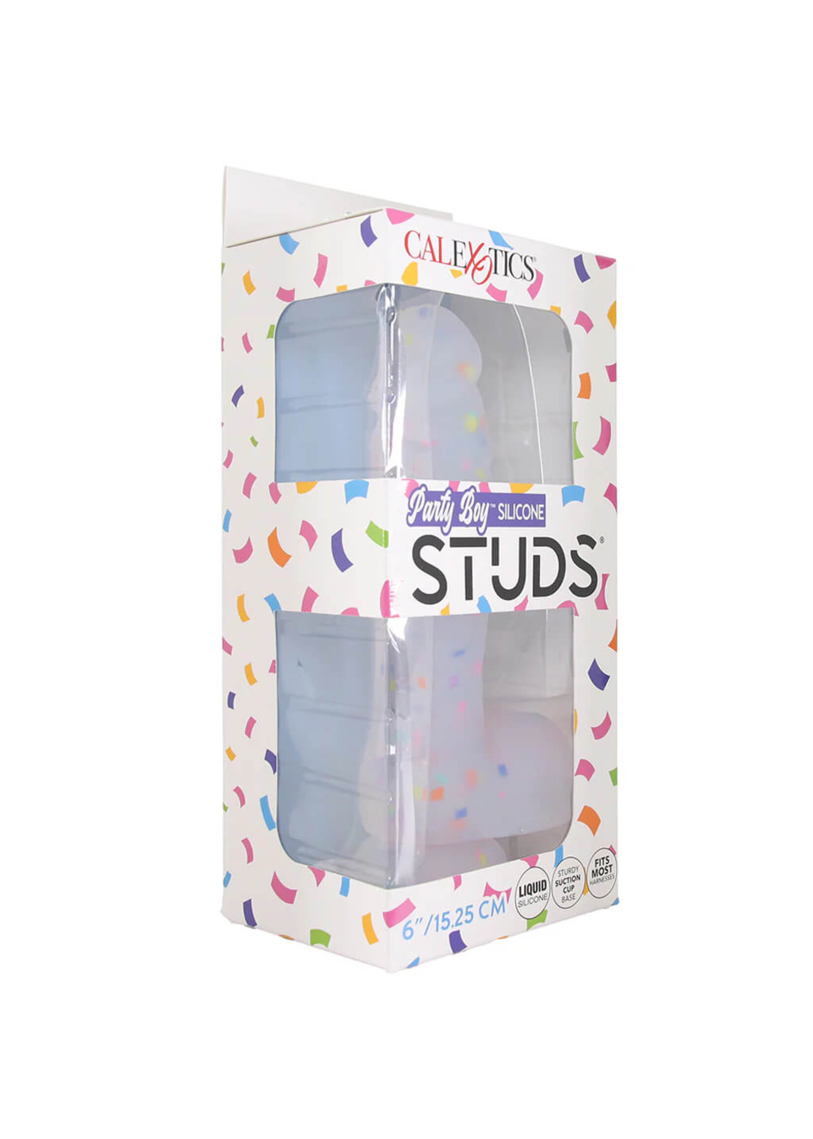 Cal Exotic Novelties Party Boy Silicone Studs 5.25"/13.25 cm