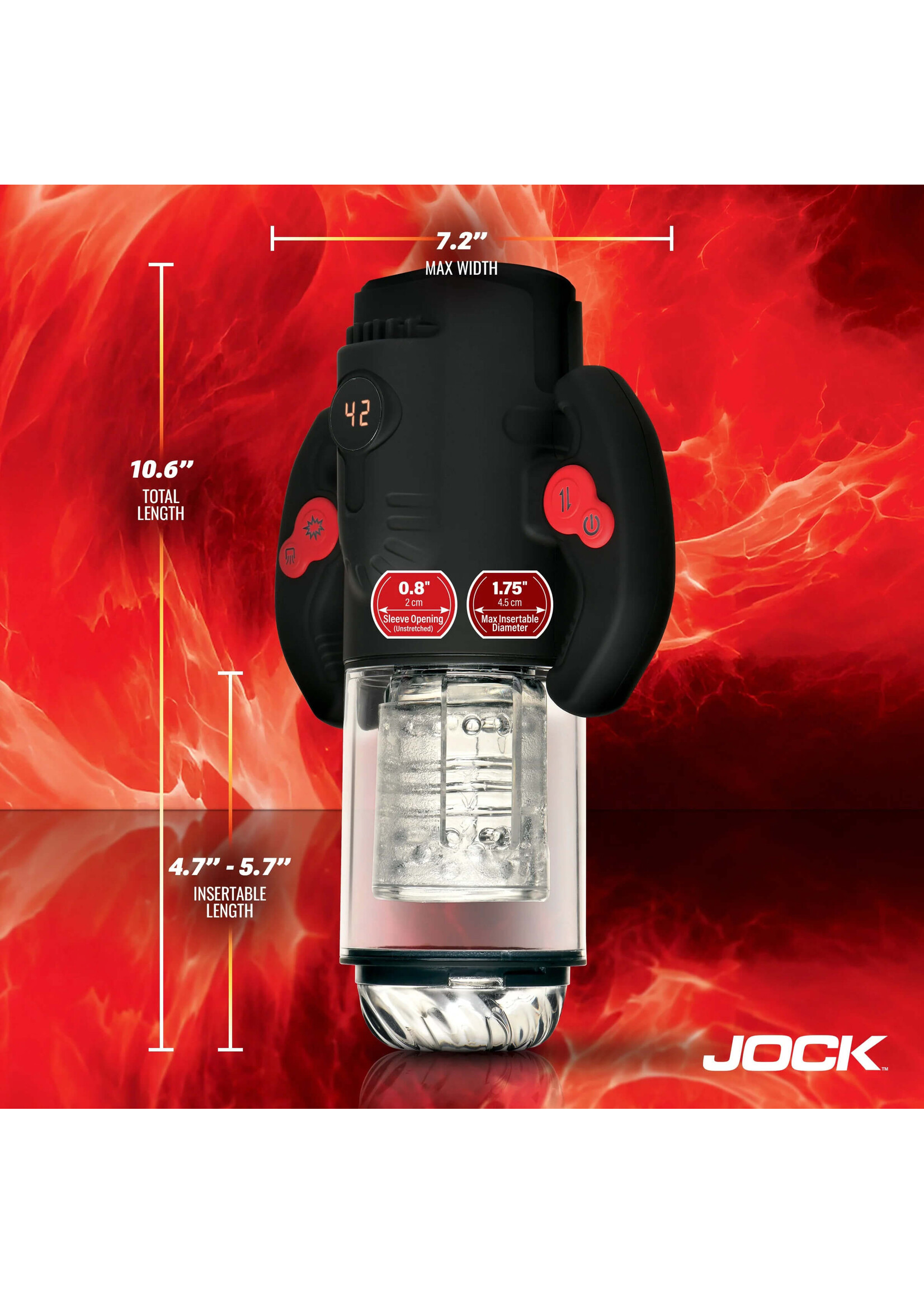 Jock Turbo Max Spinning, Thrusting, & Sucking Masturbator