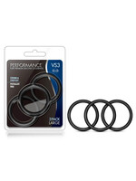Performance Performance - VS3 Pure Premium Silicone Cock Rings - Large - Black
