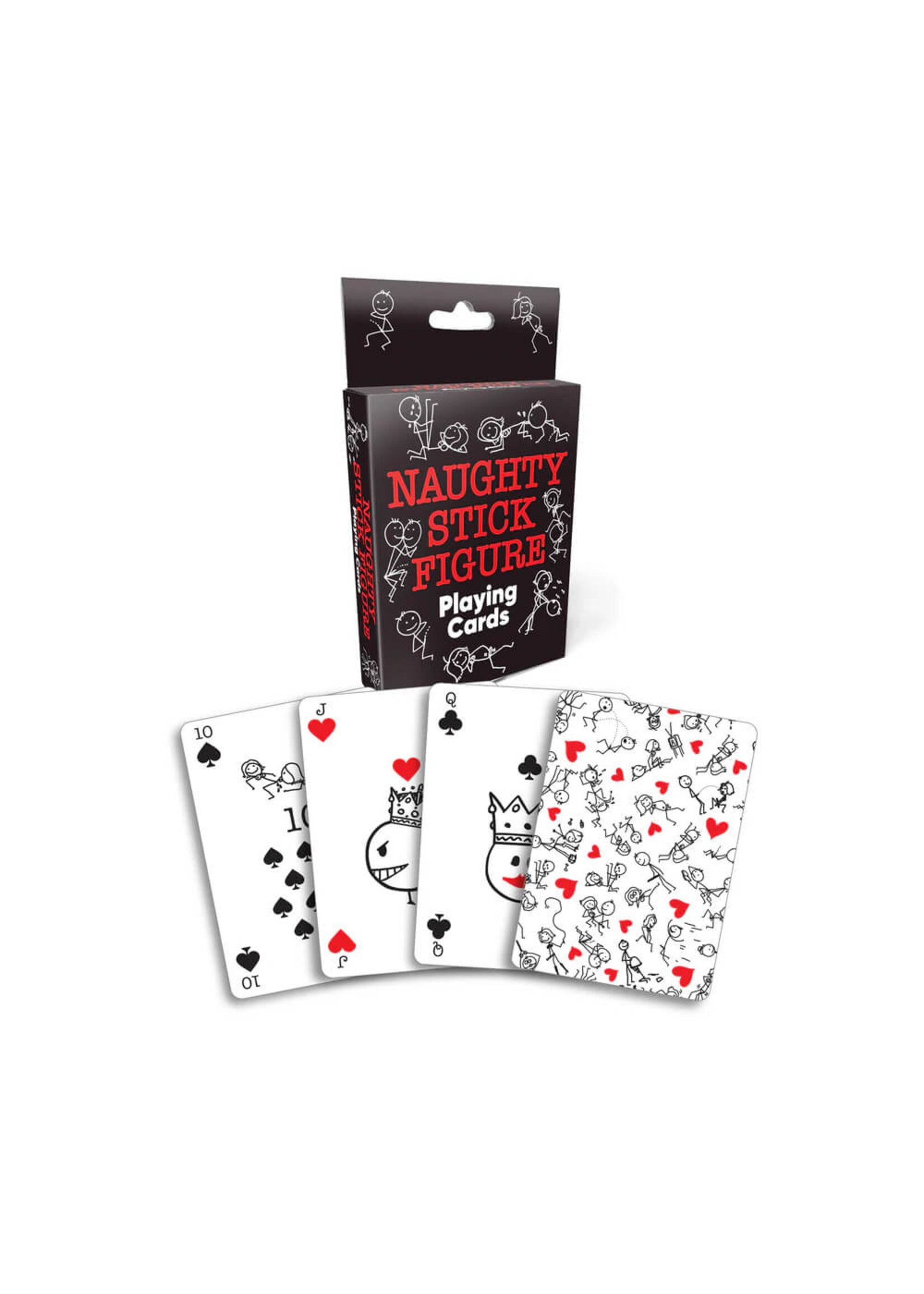 Naughty Stick Figure Playing Cards