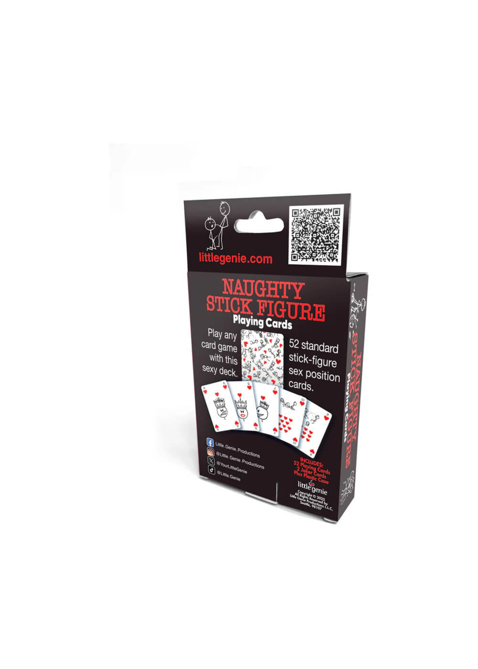 Naughty Stick Figure Playing Cards