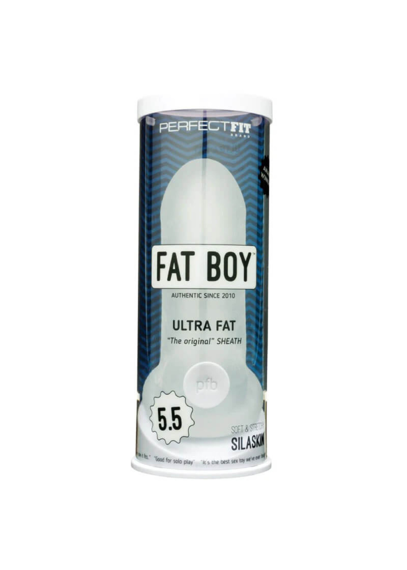 Perfect Fit Fat Boy Ultra Fat Sleeve - Clear