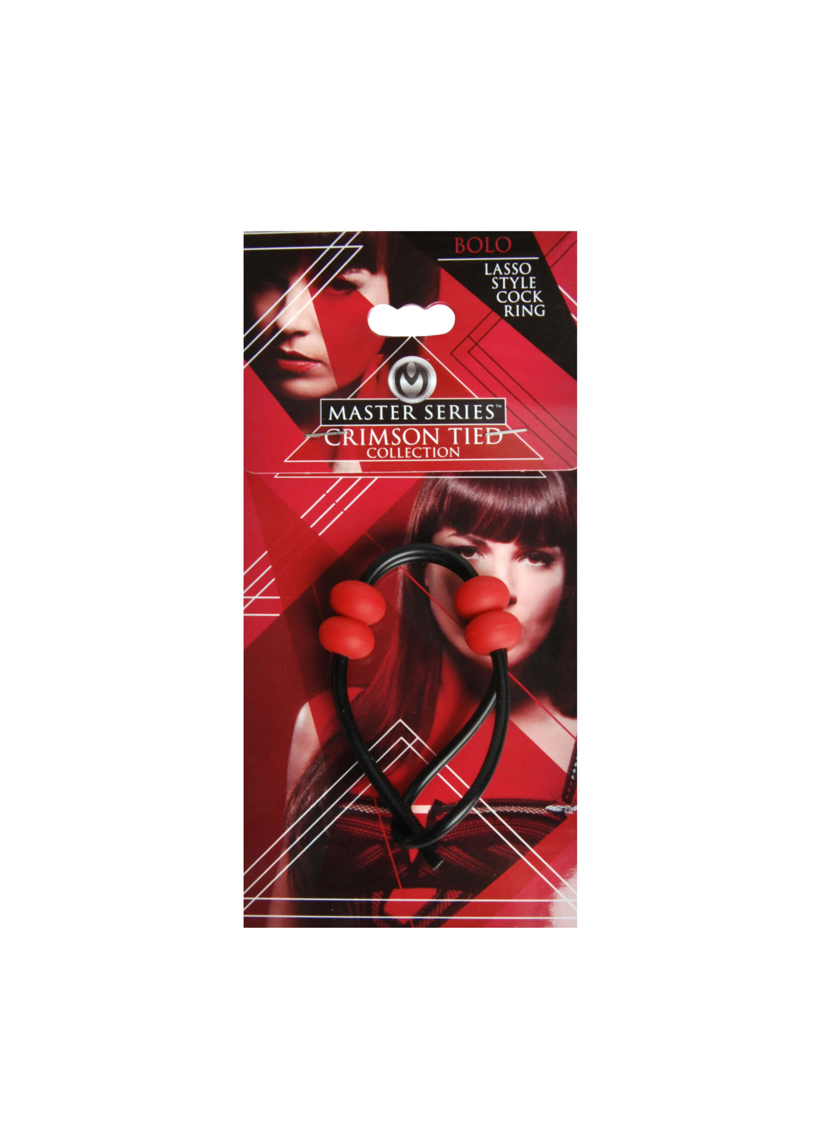 Crimson Tied Bolo Lasso Style Adjustable Cock Ring