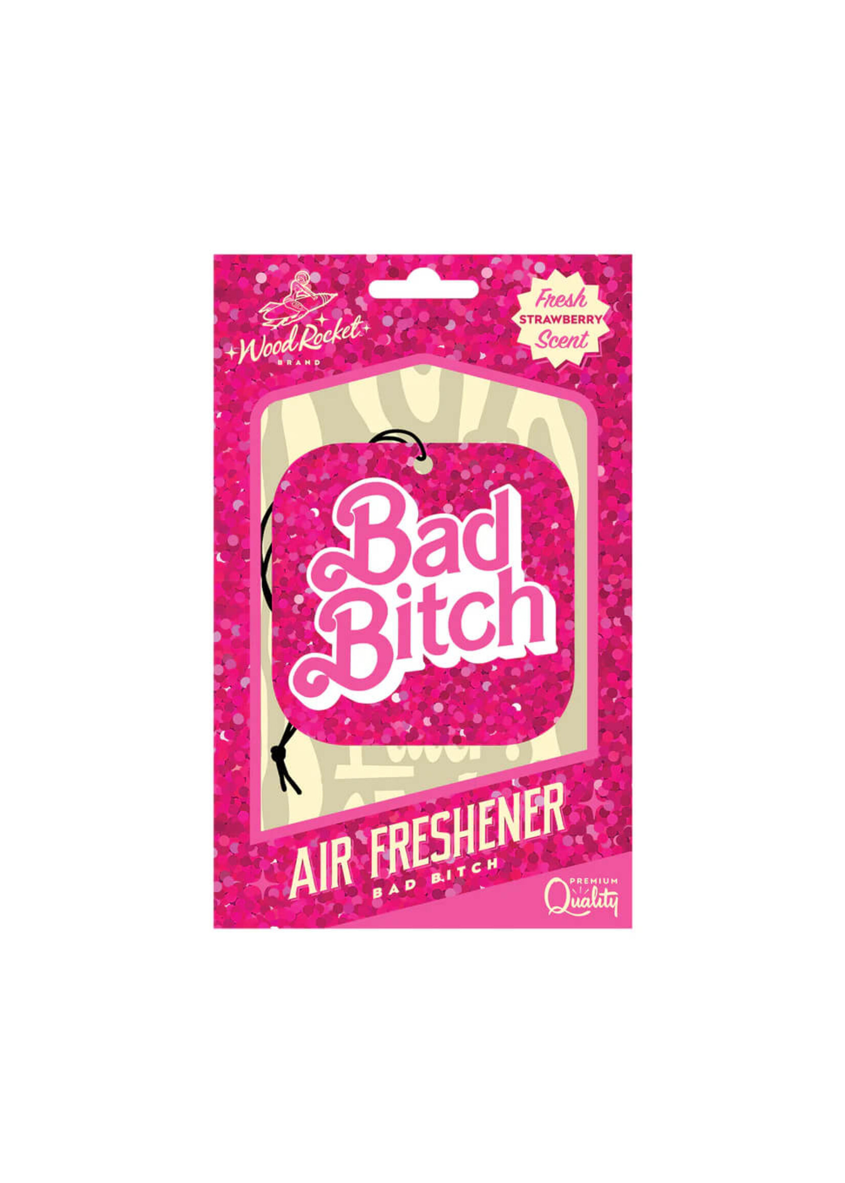 Wood Rocket LLC Wood Rocket Bad Bitch Air Freshener - Strawberry