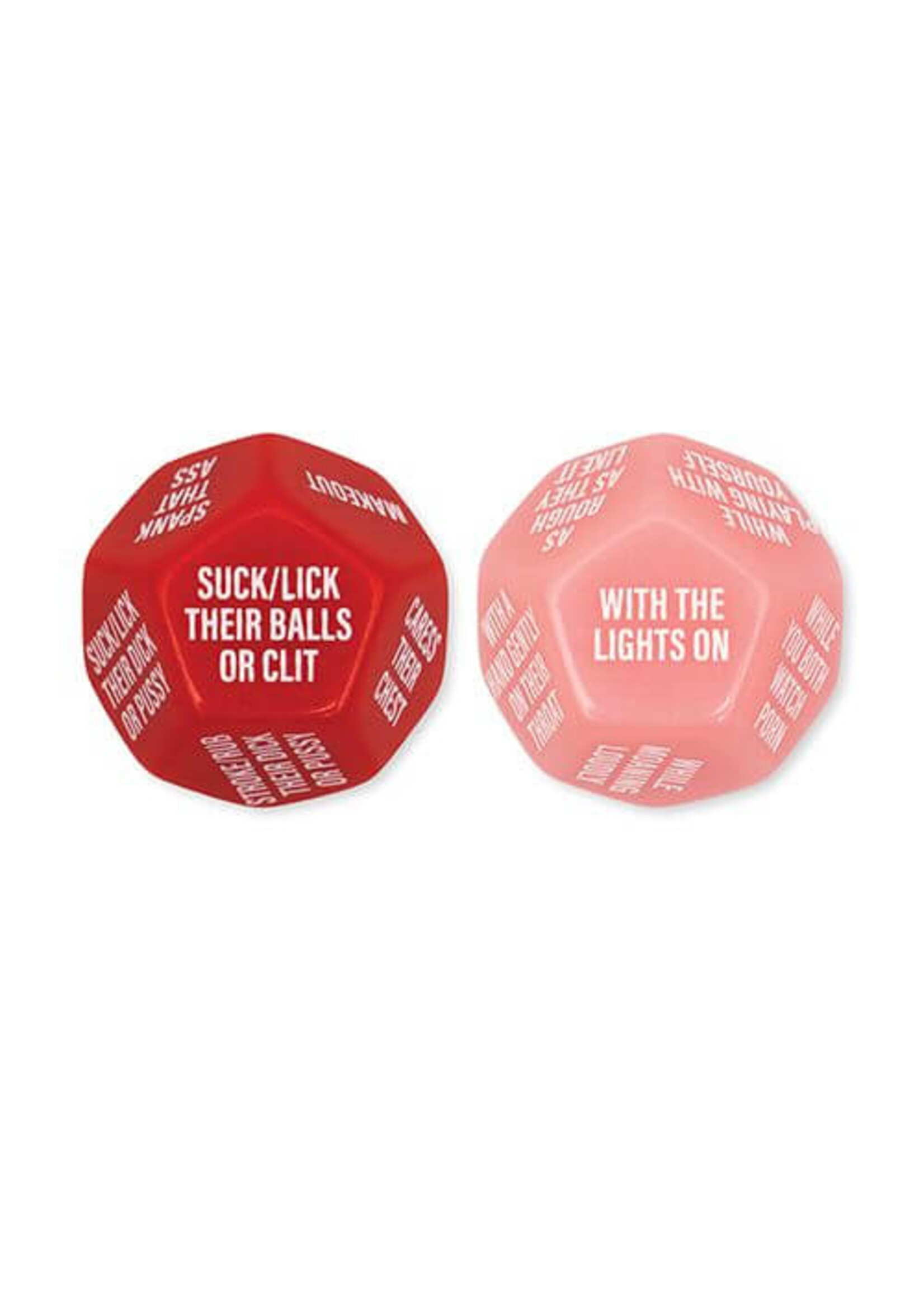 Wood Rocket LLC Wood Rocket Adult Couples Sex Dice Game - Red