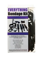 Plesur Plesur Everything Bondage 12 Piece Kit - Black