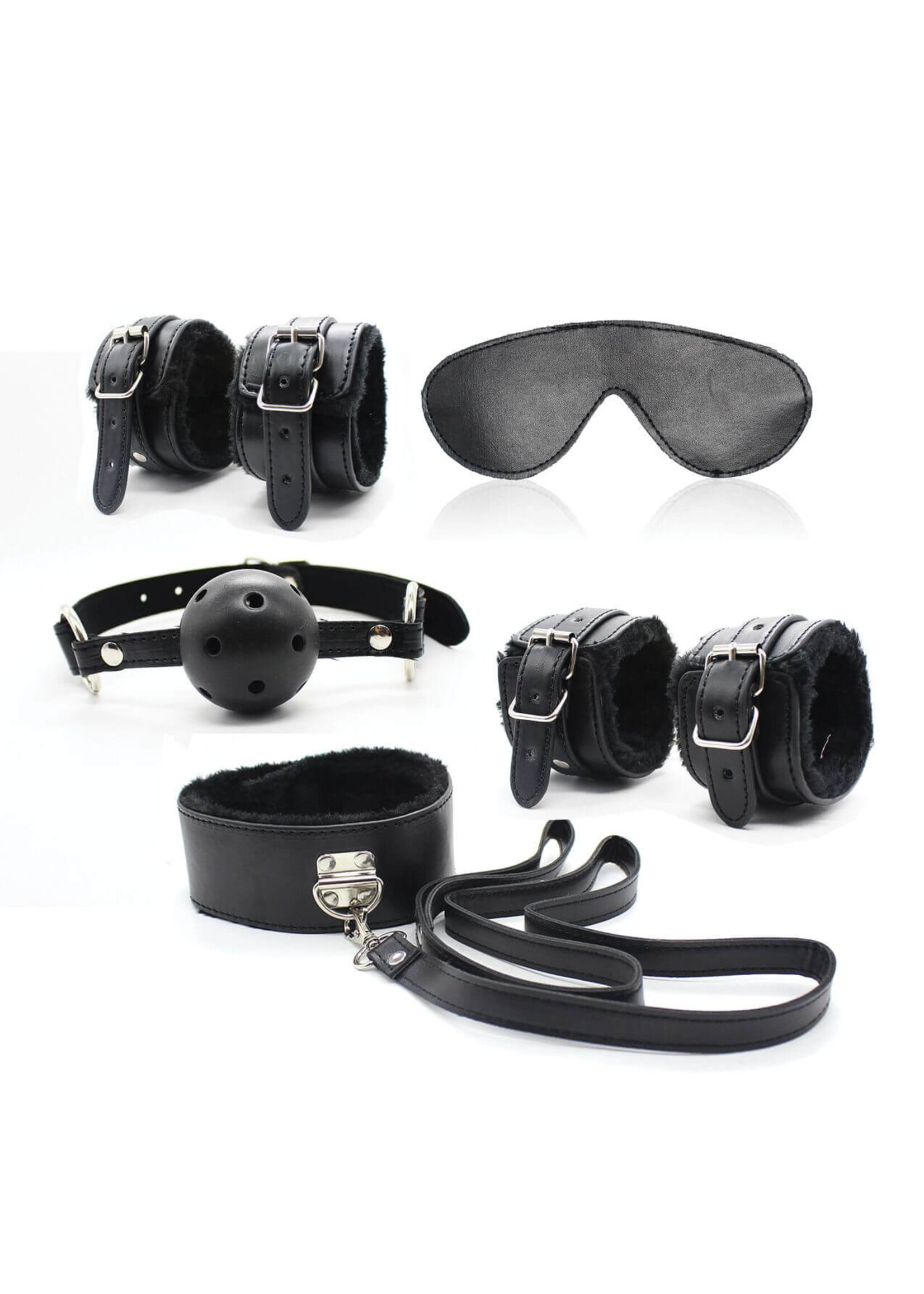 Plesur Plesur Everything Bondage 12 Piece Kit - Black