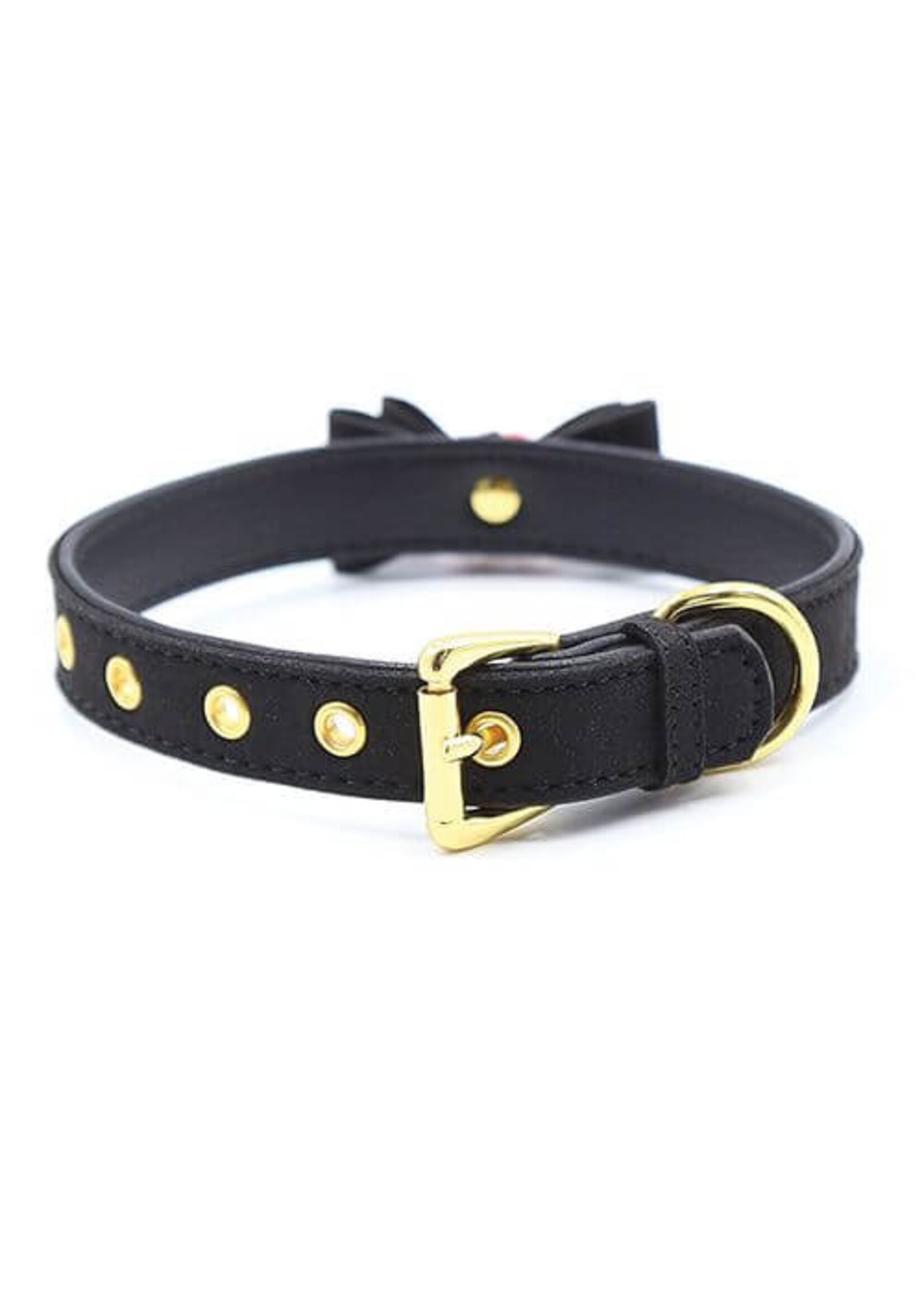 Plesur Plesur Cat Bell Bow Tie Collar - Black