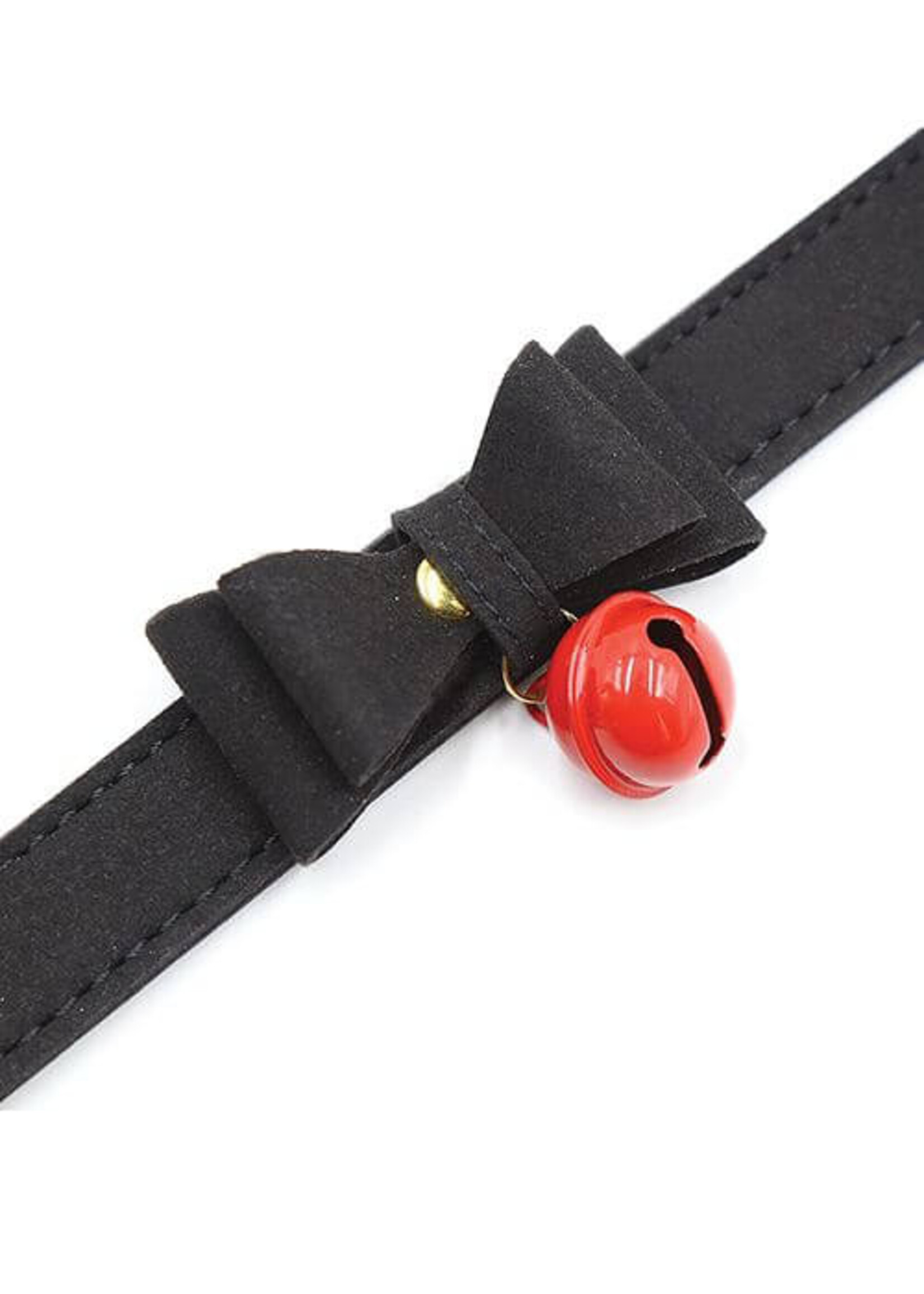 Plesur Plesur Cat Bell Bow Tie Collar - Black