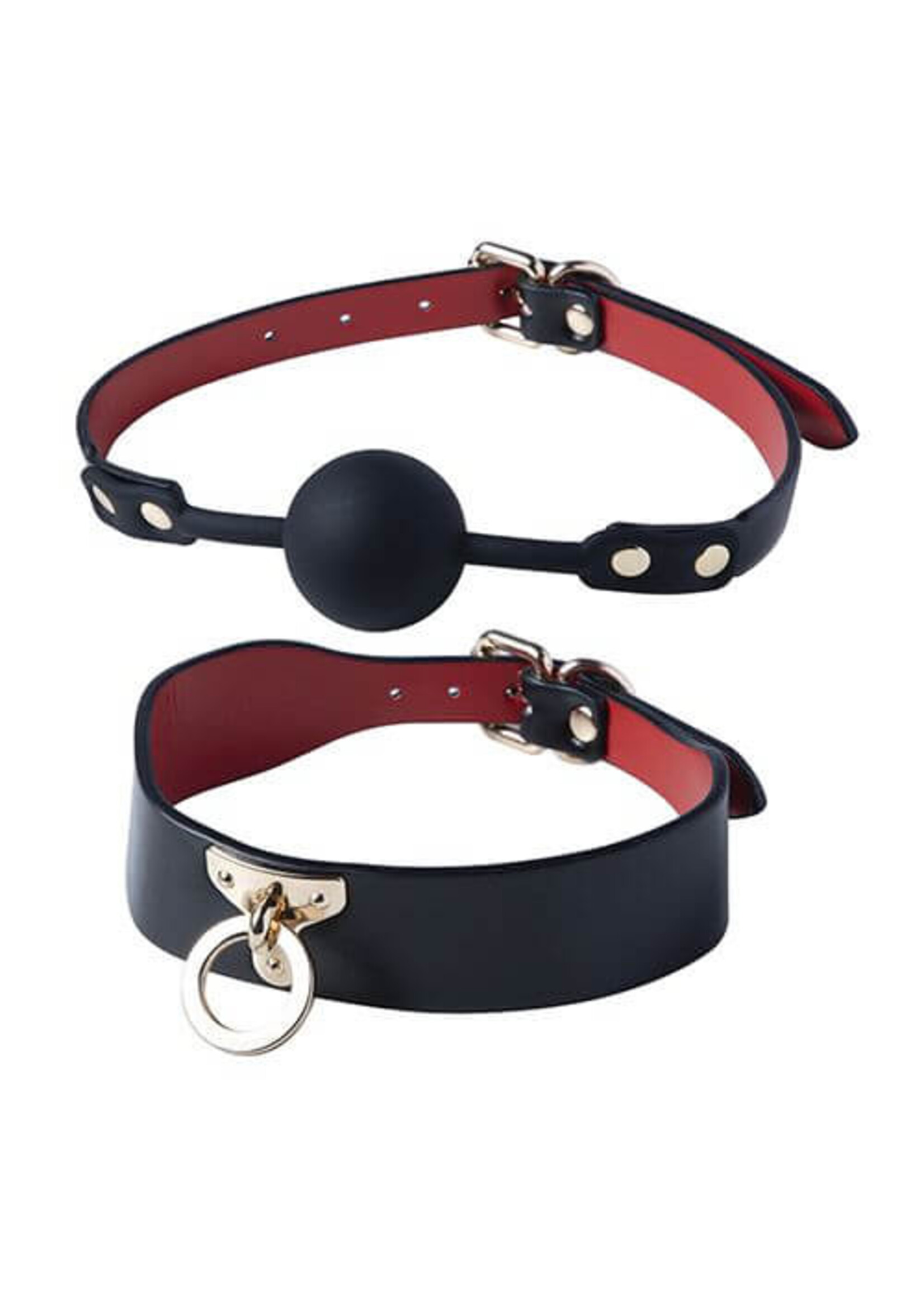 Kinky Play Box Kinky Play Box BDSM Kit 5 Piece Bondage Set - Black