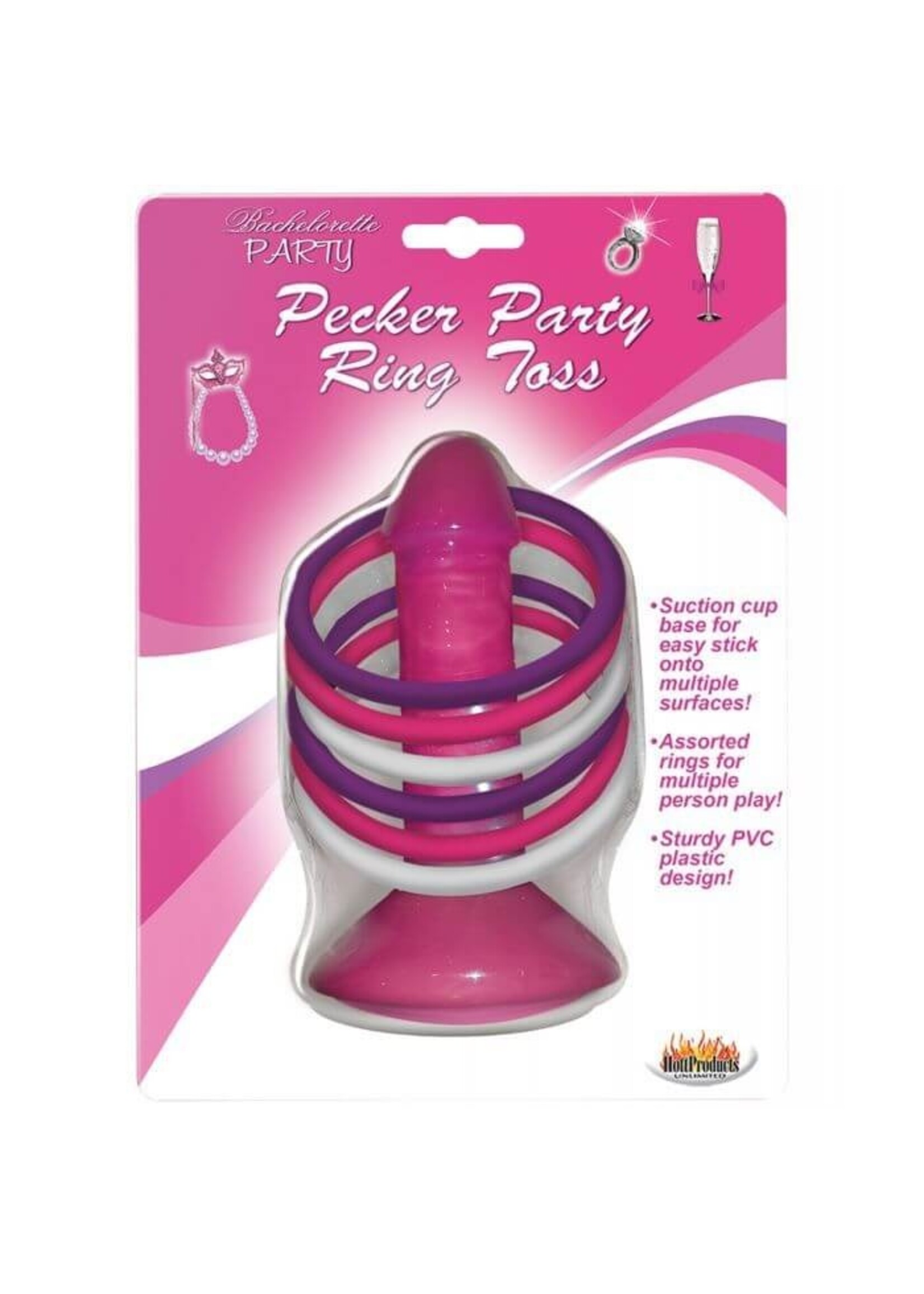 Pink Pecker Party Ring Toss