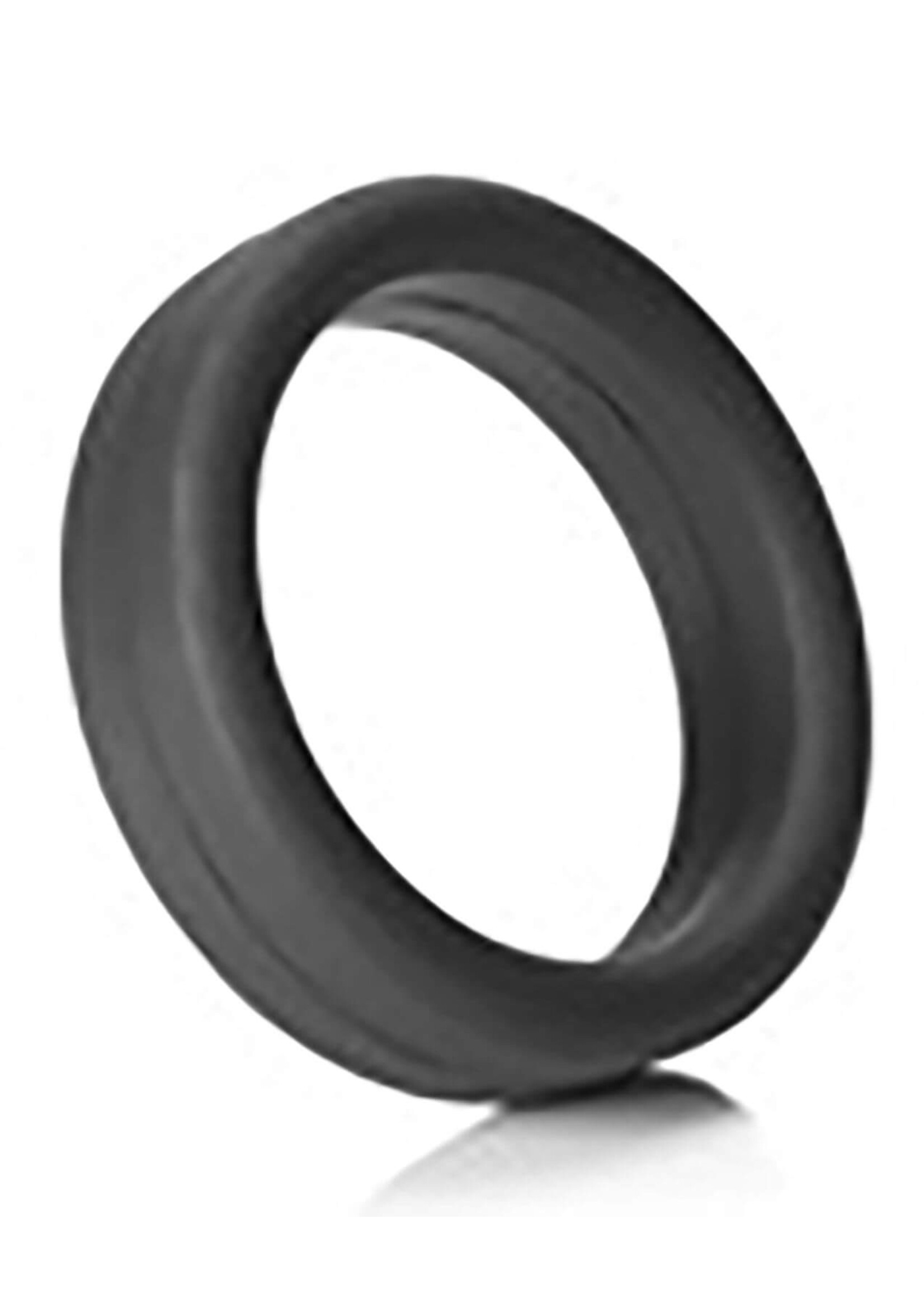 Tantus 1.5" Supersoft C Ring - Onyx