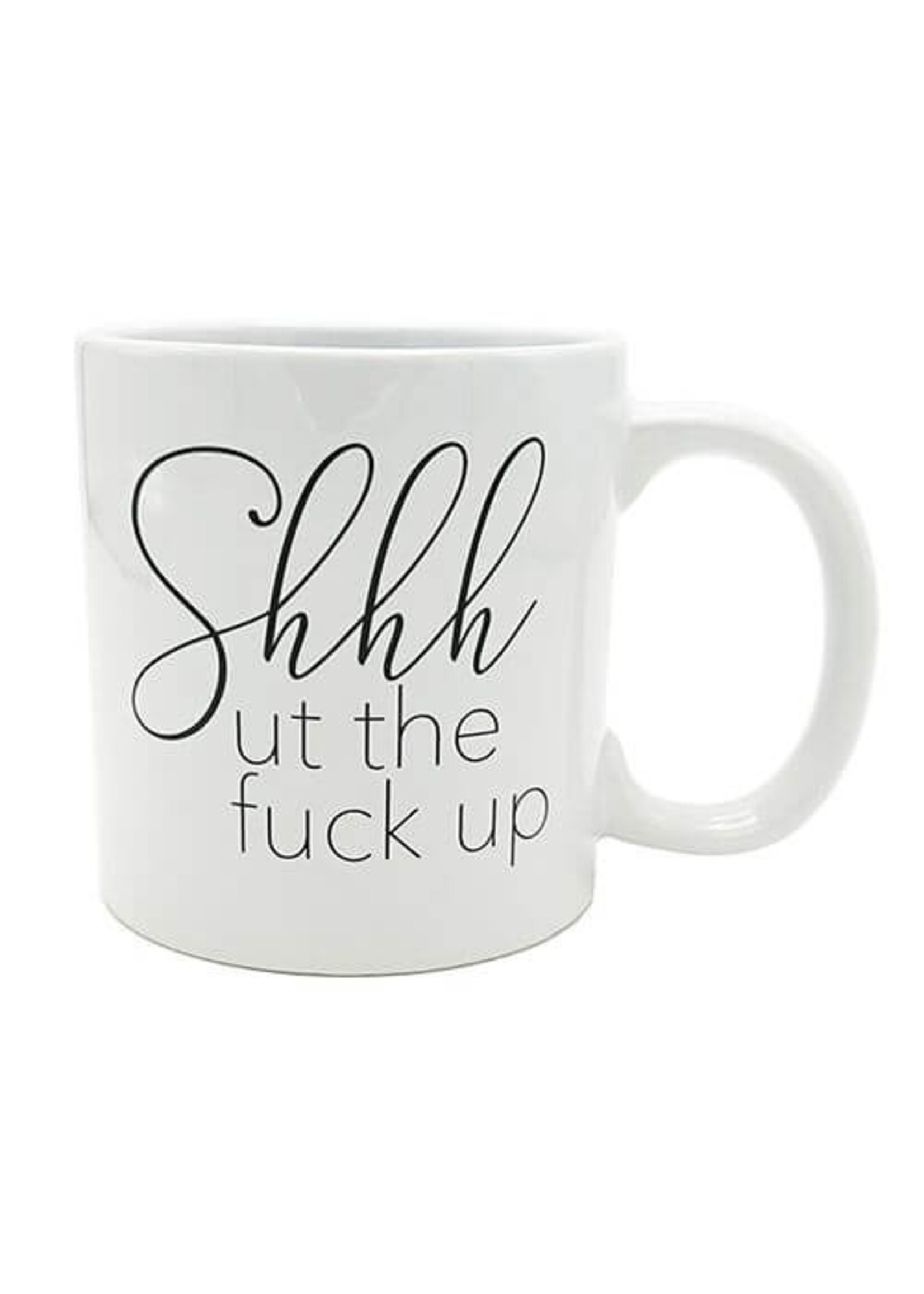 Island Dogs Attitude Mug Shhhut the Fuck Up - 22 oz
