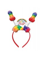 Rainbow Pecker Bopper Headband