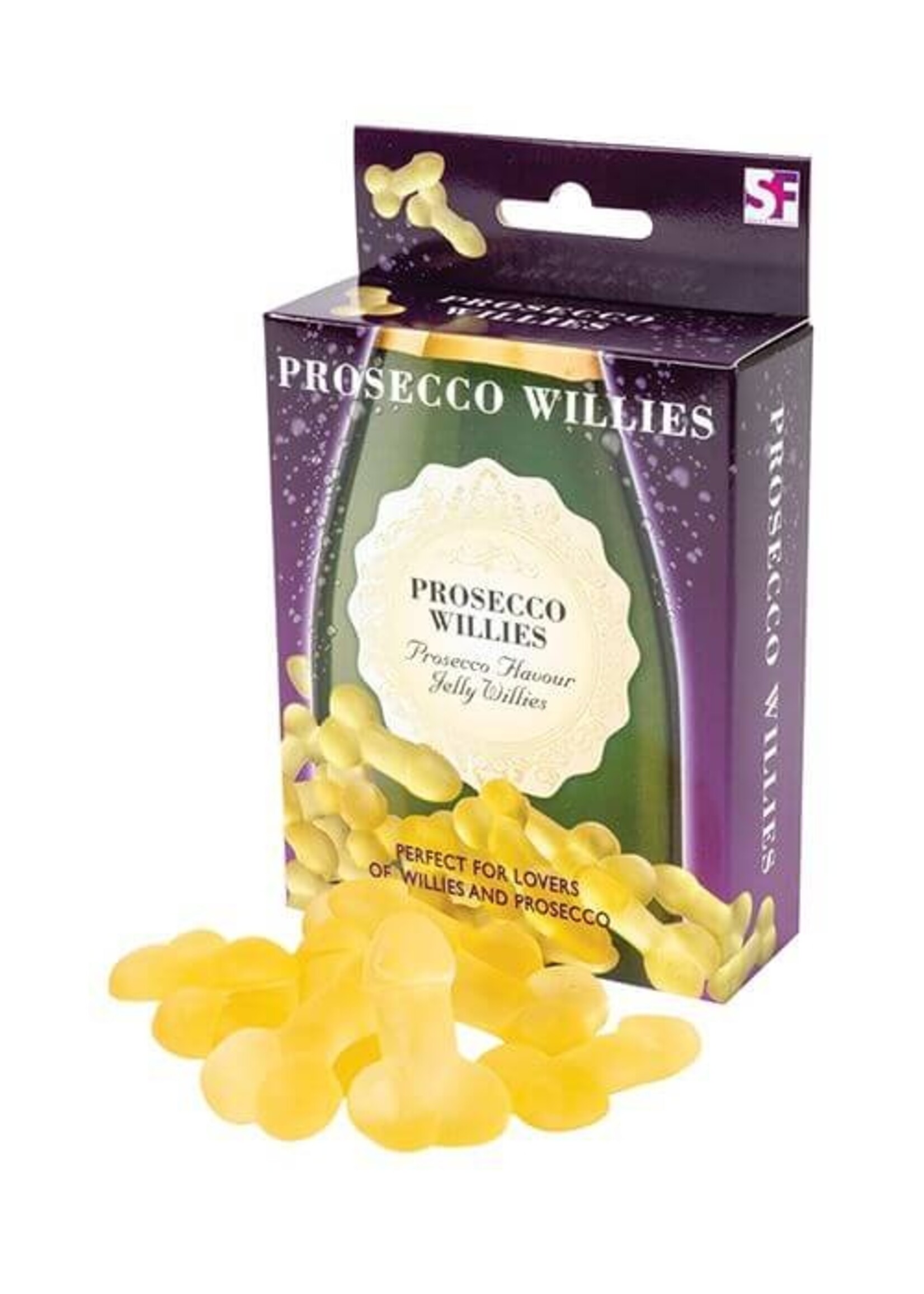 Prosecco Willies Penis Shape Gummies - Champagne
