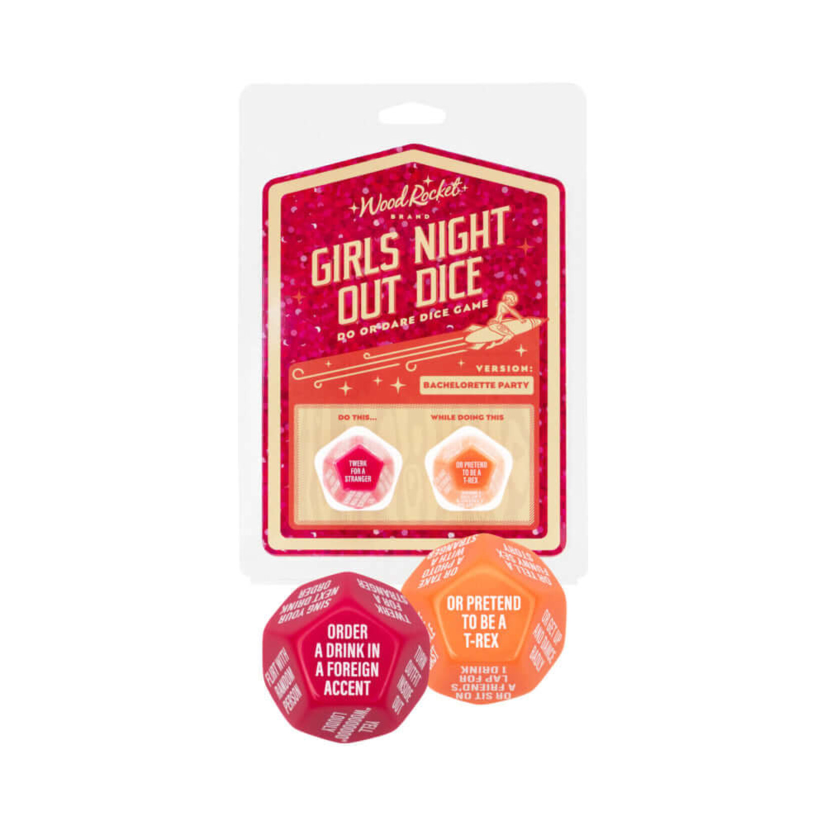 Wood Rocket LLC Girls Night Out Dice: Bachelorette Party