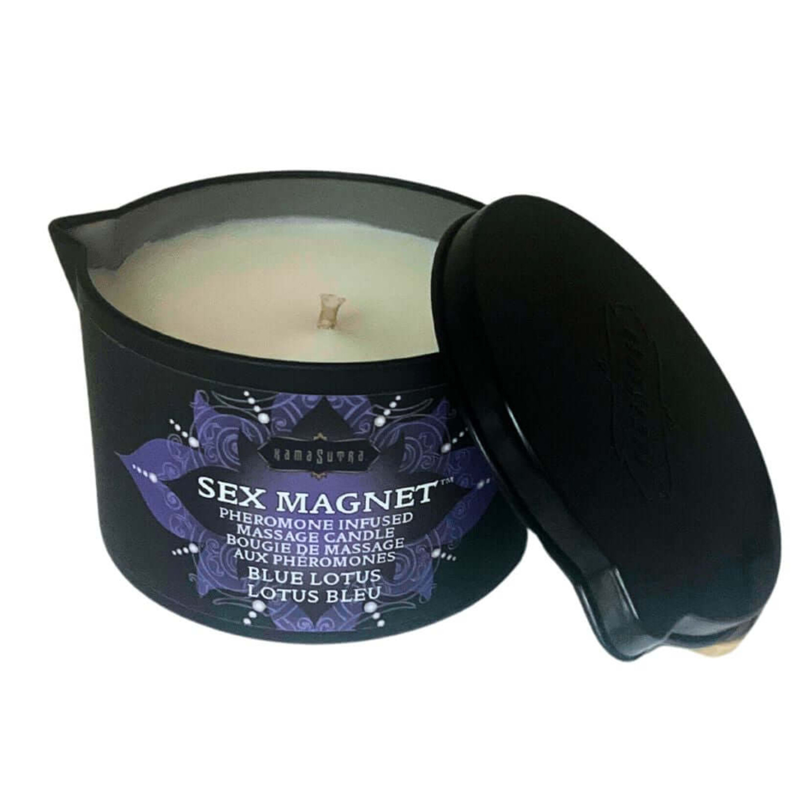 Kama Sutra Sex Magnet Blue Lotus Pour Candle 6 oz.