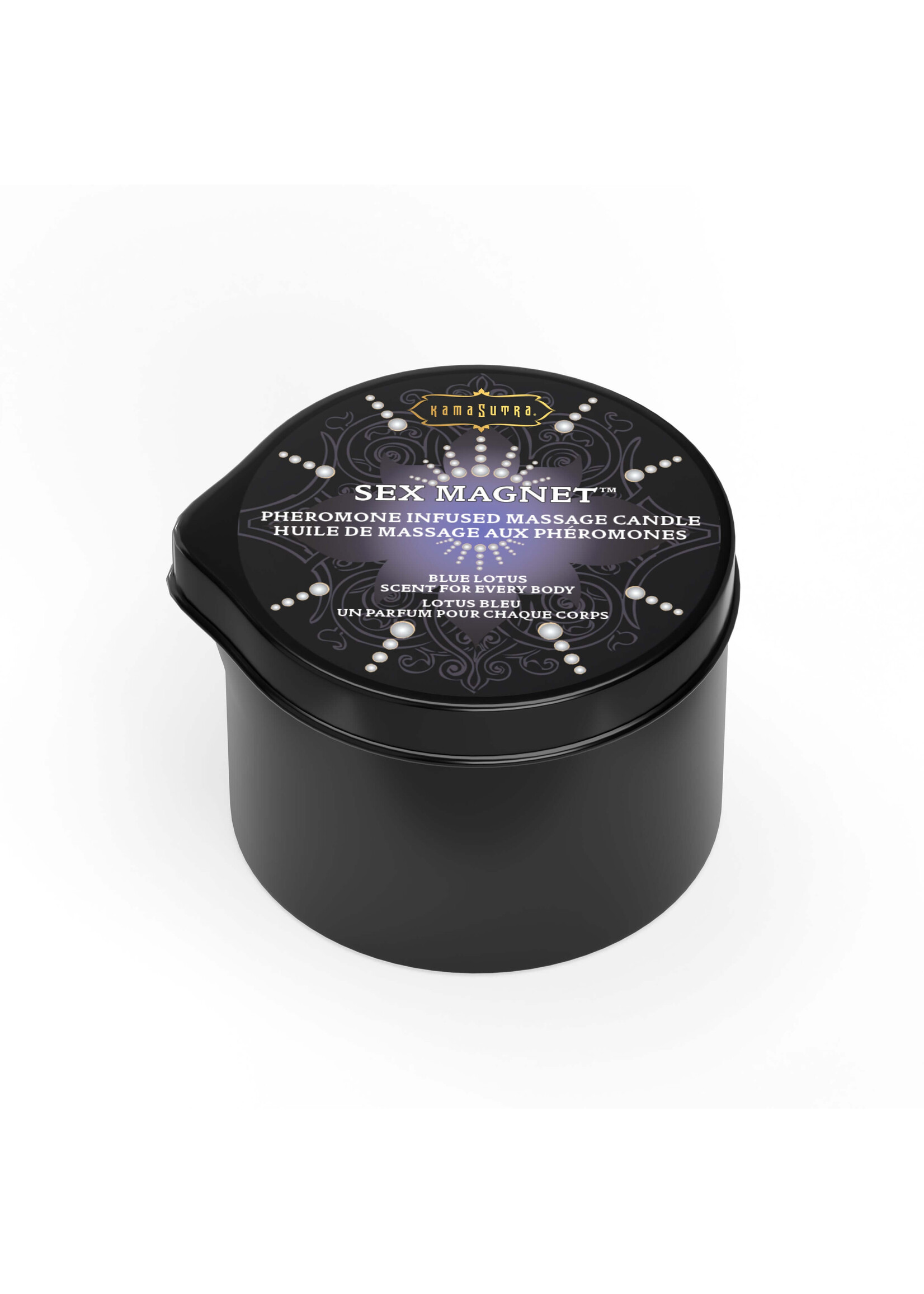 Kama Sutra Sex Magnet Blue Lotus Pour Candle 6 oz.