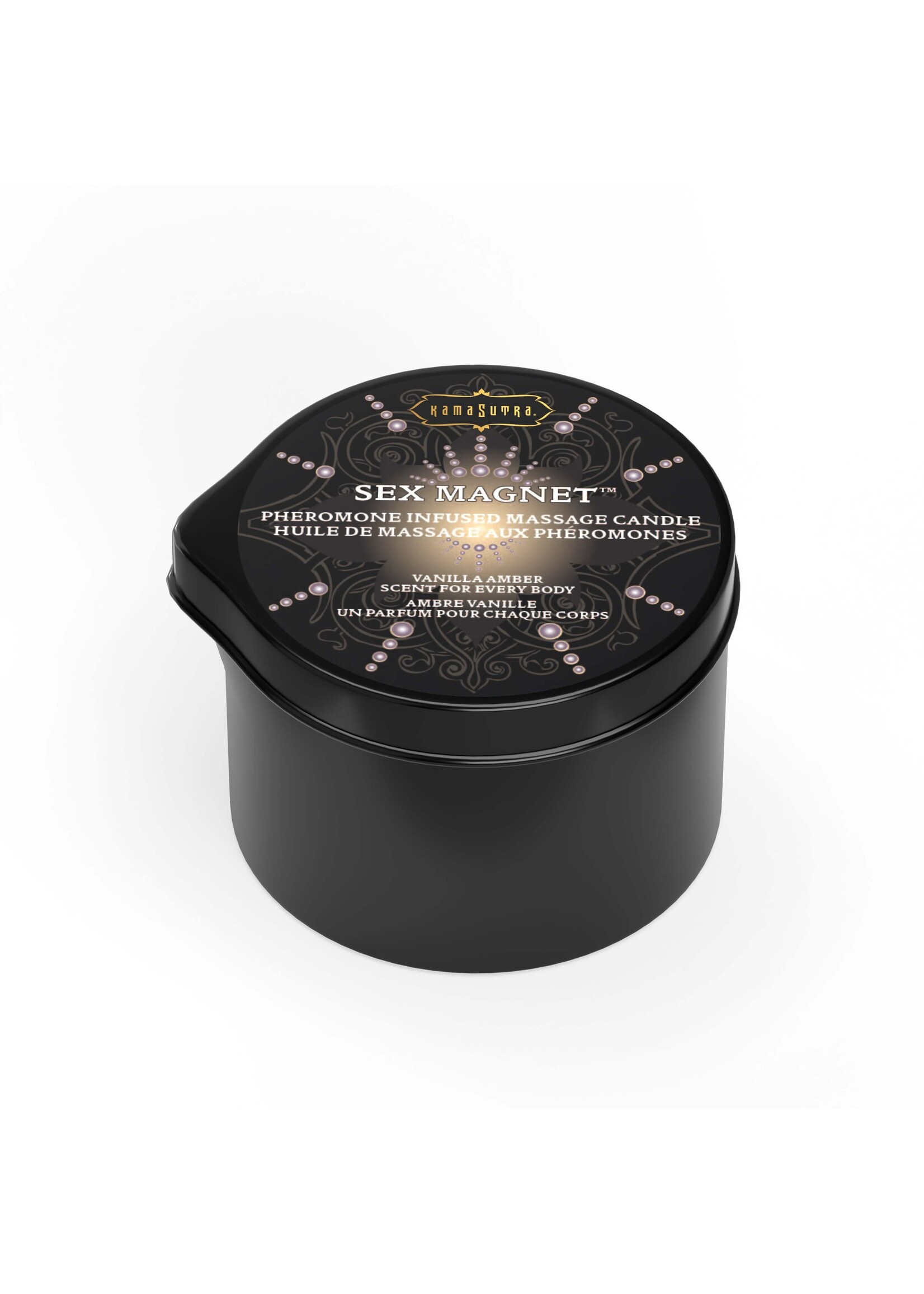 Kama Sutra Sex Magnet Vanilla Amber Pour Candle 6 oz.