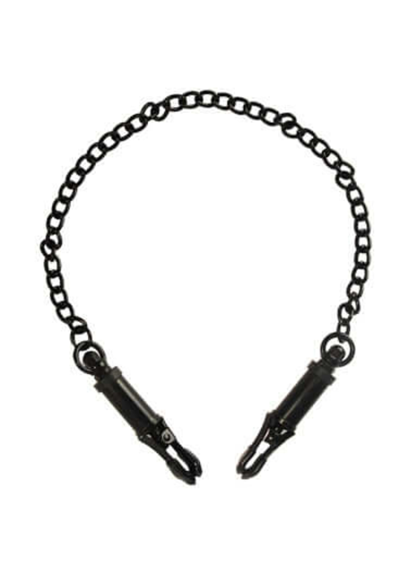 Black Deluxe Adjustable Nipple Clamps