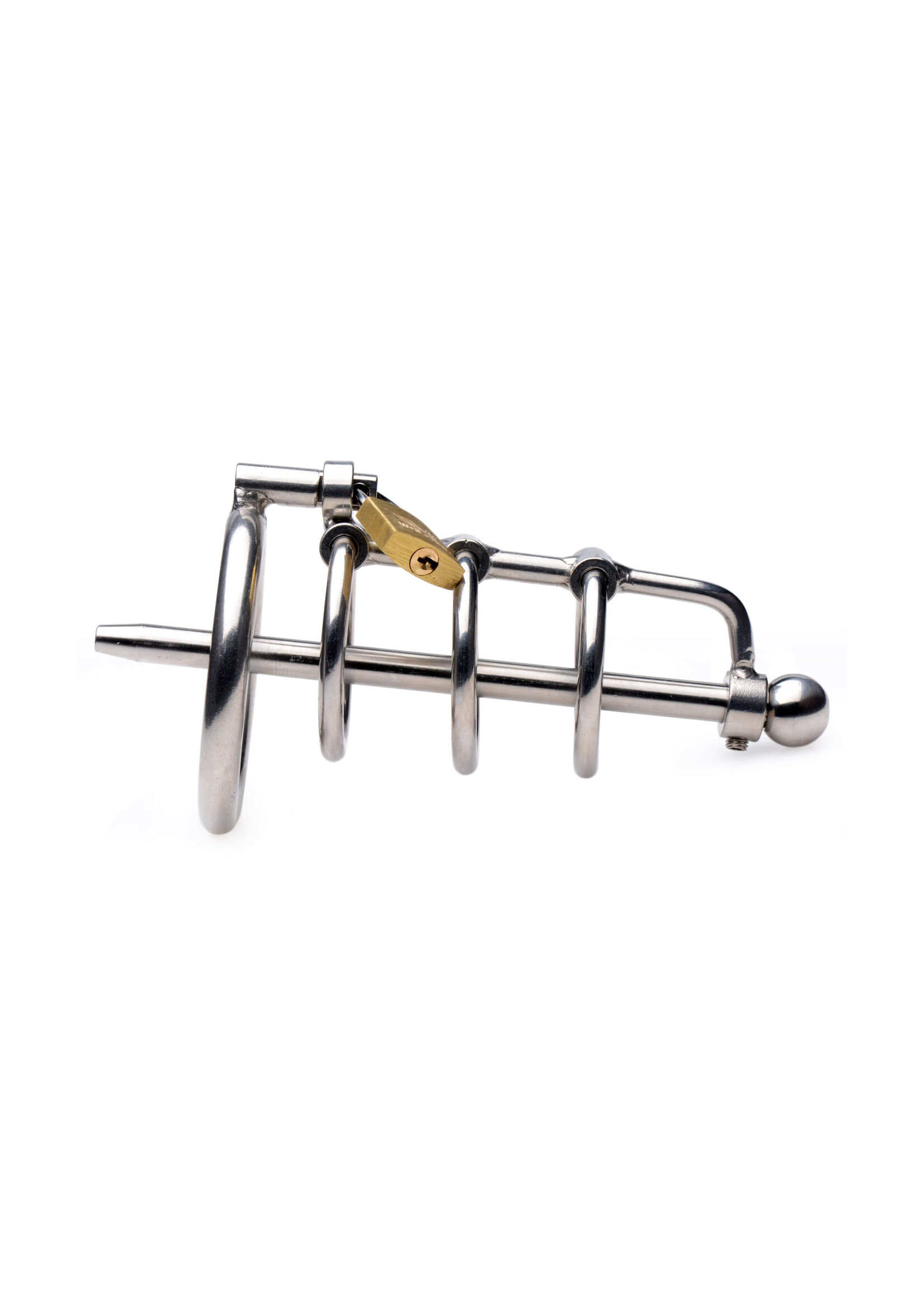 Gates of Hell Stainless Steel Adjustable Cum Through Sound Cage