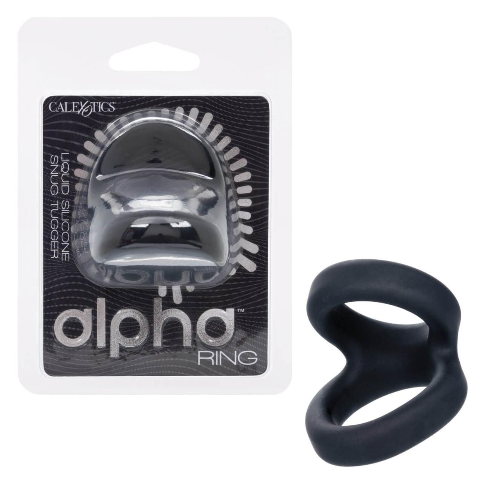 Cal Exotic Novelties Alpha Liquid Silicone Snug Tugger - Black