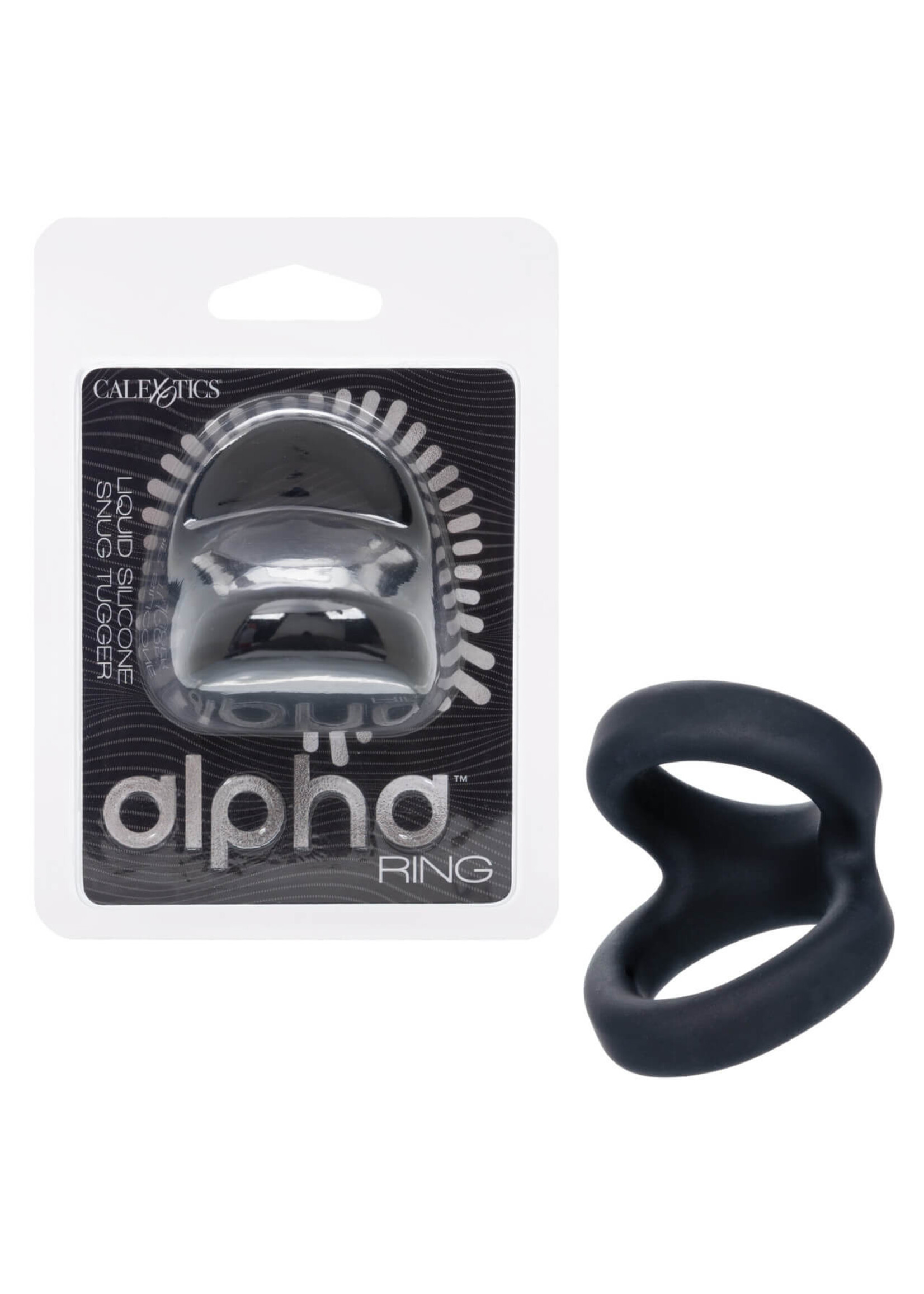 Cal Exotic Novelties Alpha Liquid Silicone Snug Tugger - Black