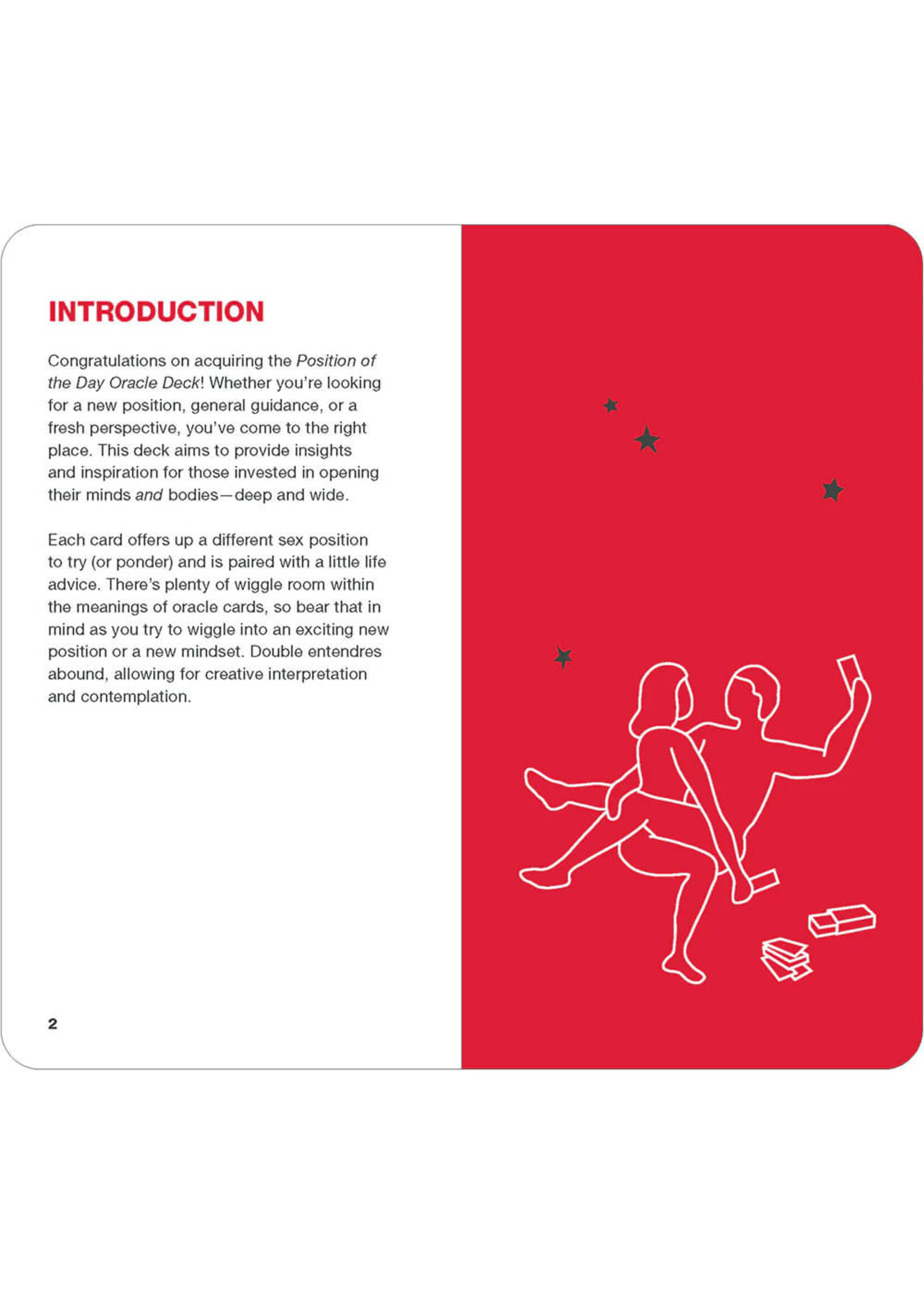 Hachette Position of the Day Oracle Deck