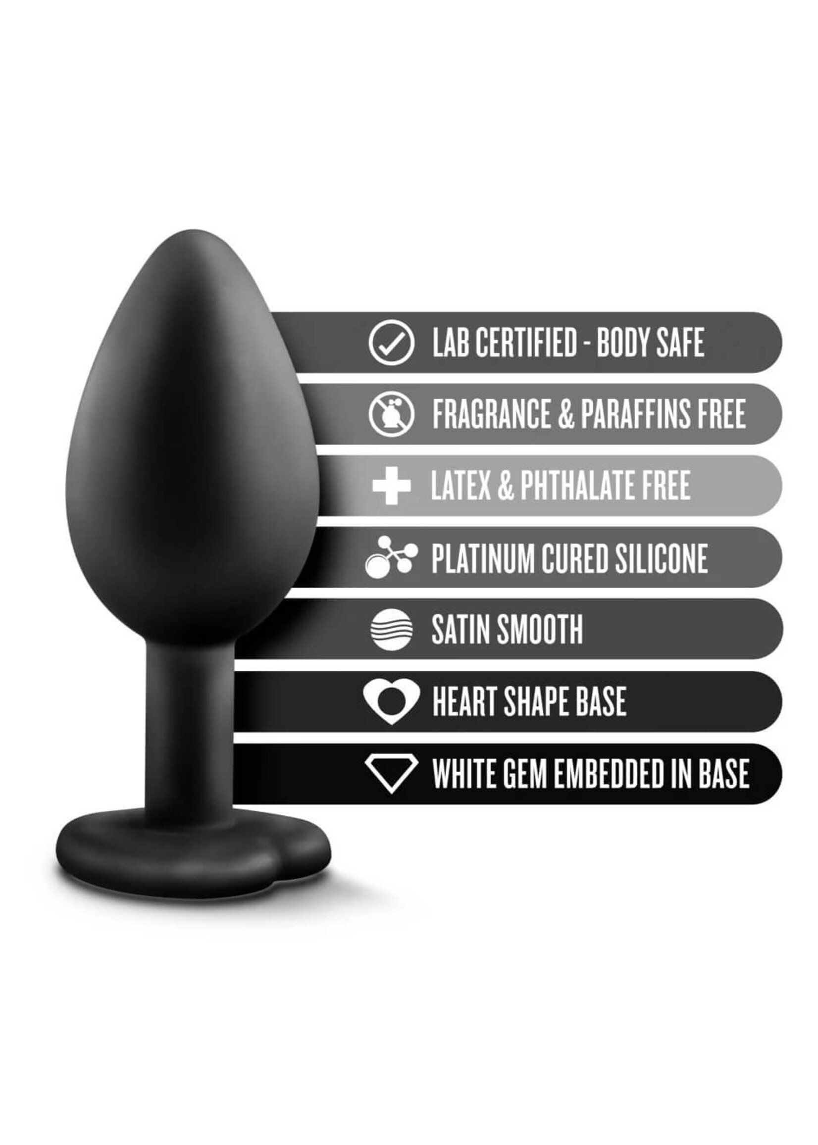 Temptasia - Bling Plug Small - Black