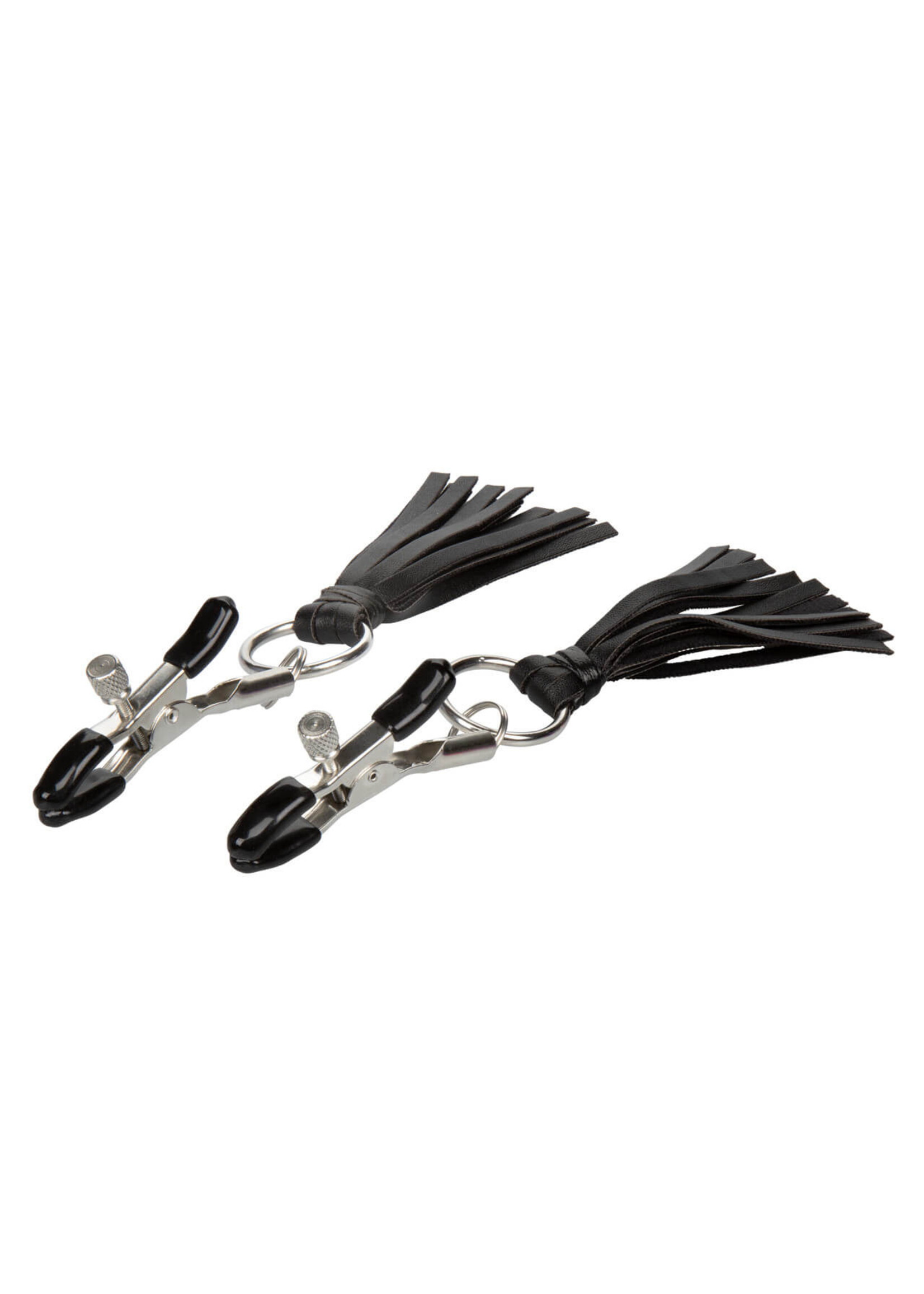 Nipple Play Nipple Play Playful Tassels Nipple Clamps - Black