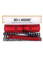 Sportsheets Sportsheets Sex & Mischief Ex's & Oh's Collar and Leash