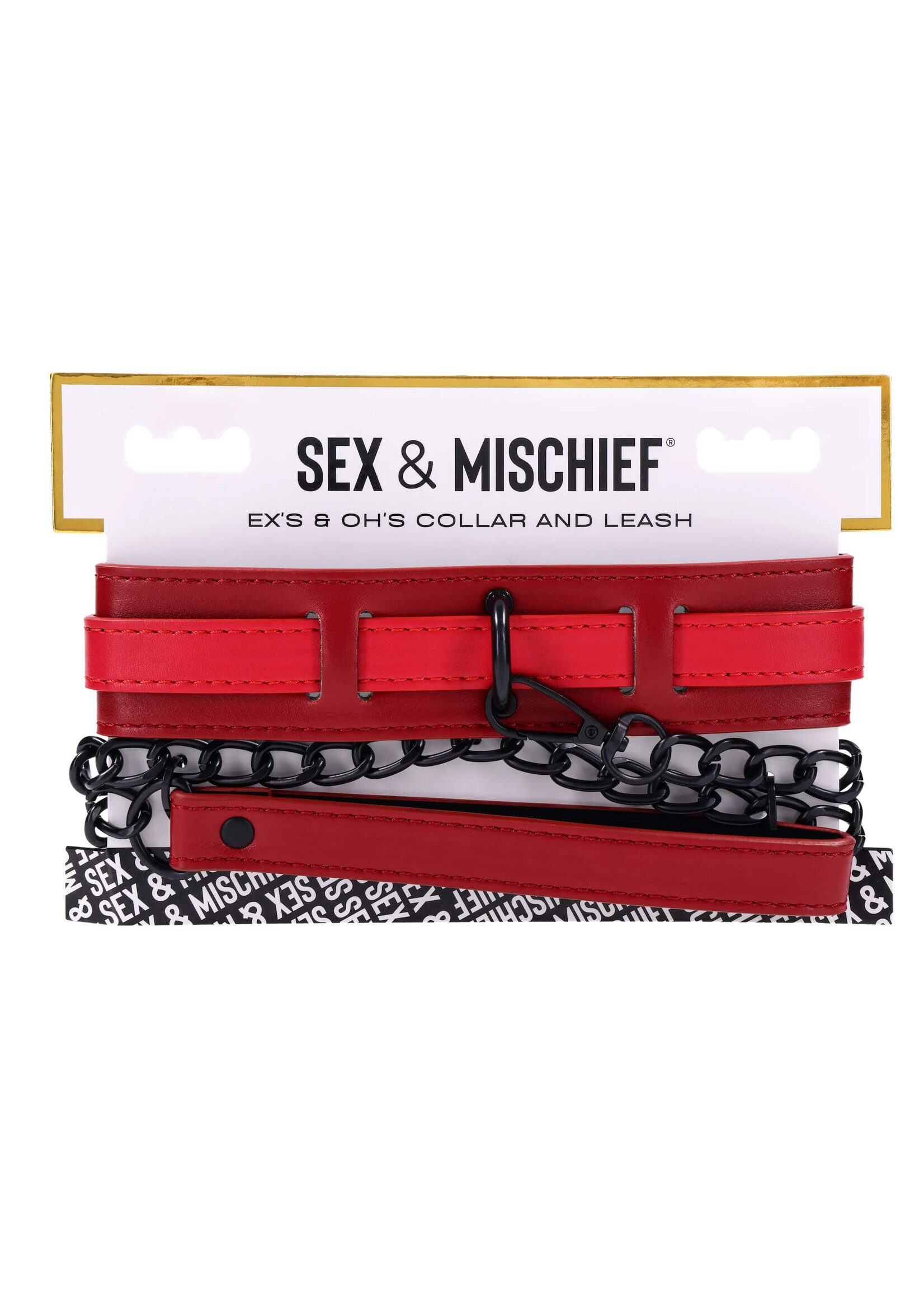 Sportsheets Sportsheets Sex & Mischief Ex's & Oh's Collar and Leash