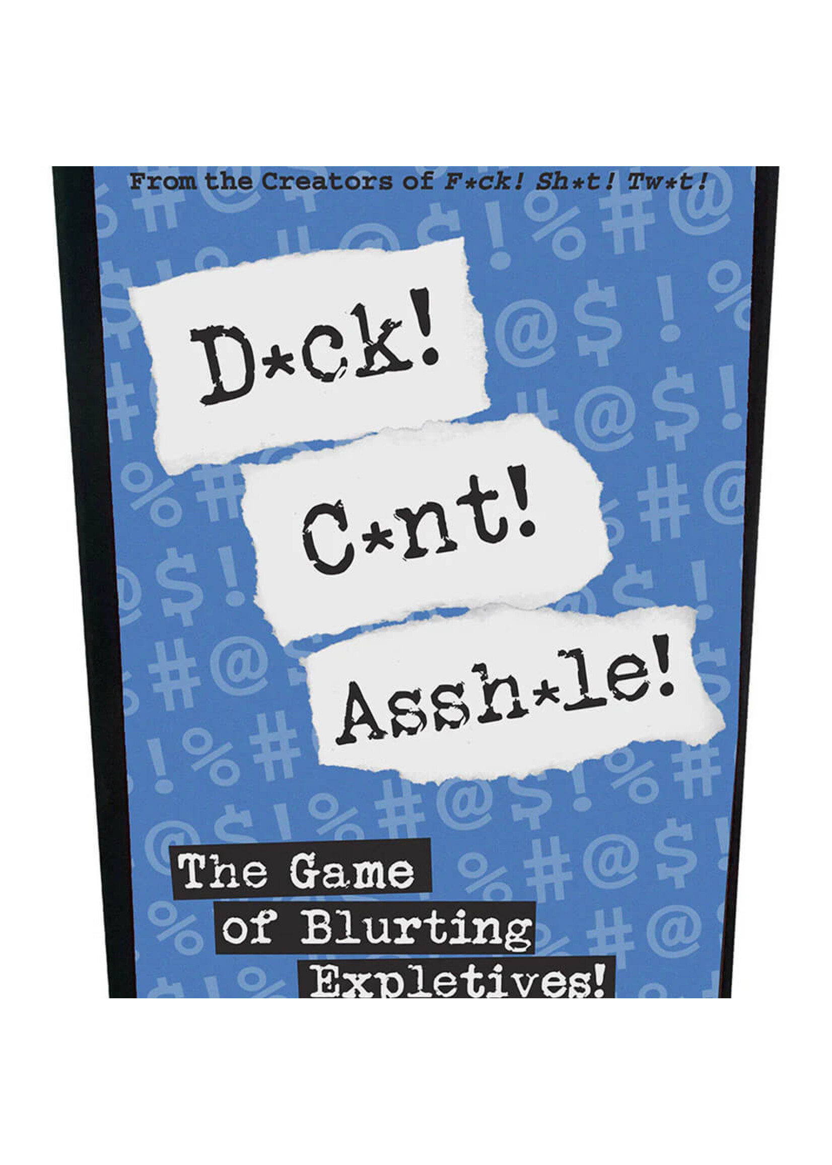 D*ck! C*nt! Assh*le! Card Game