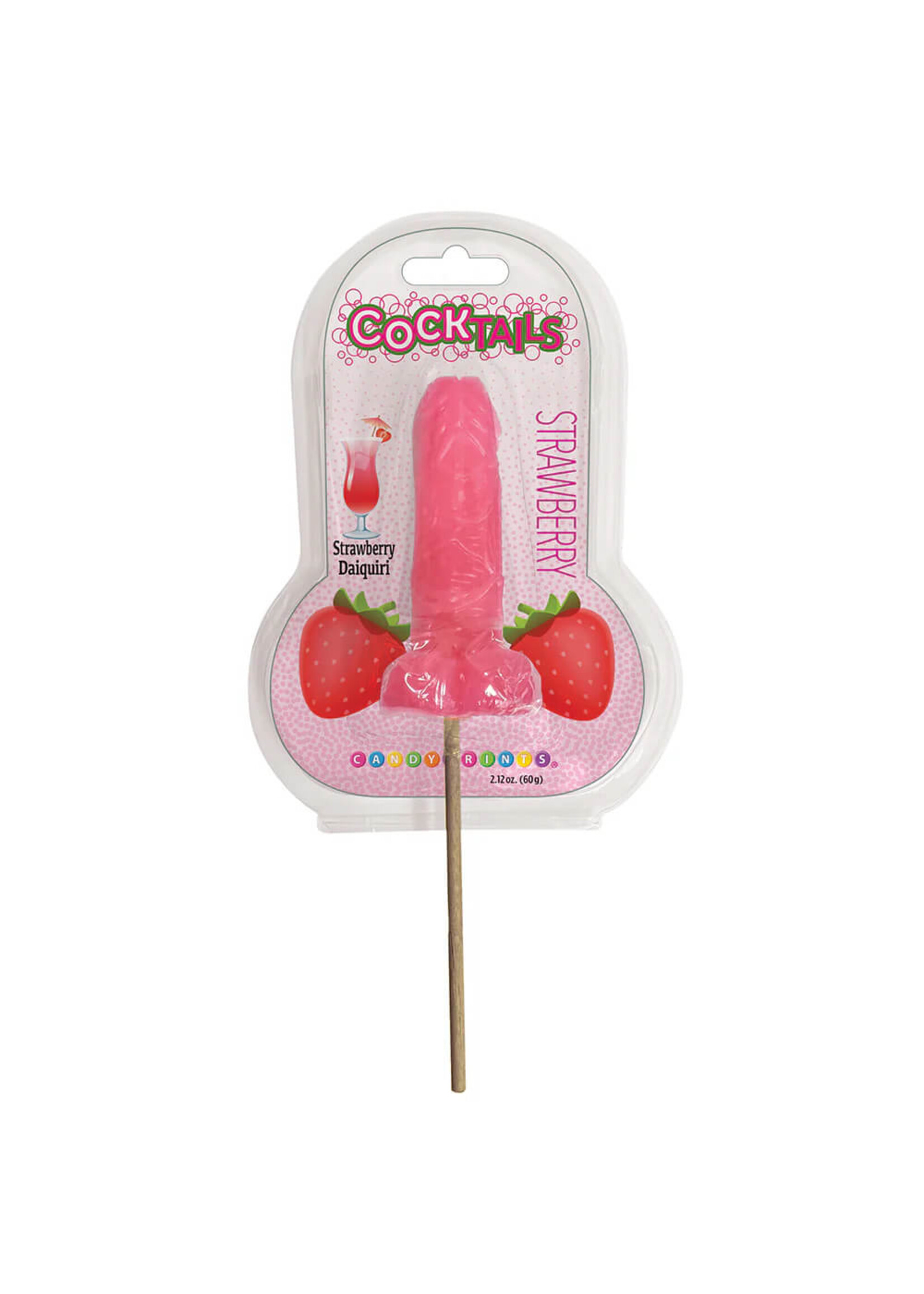Cocktails 3D Lollipops Strawberry