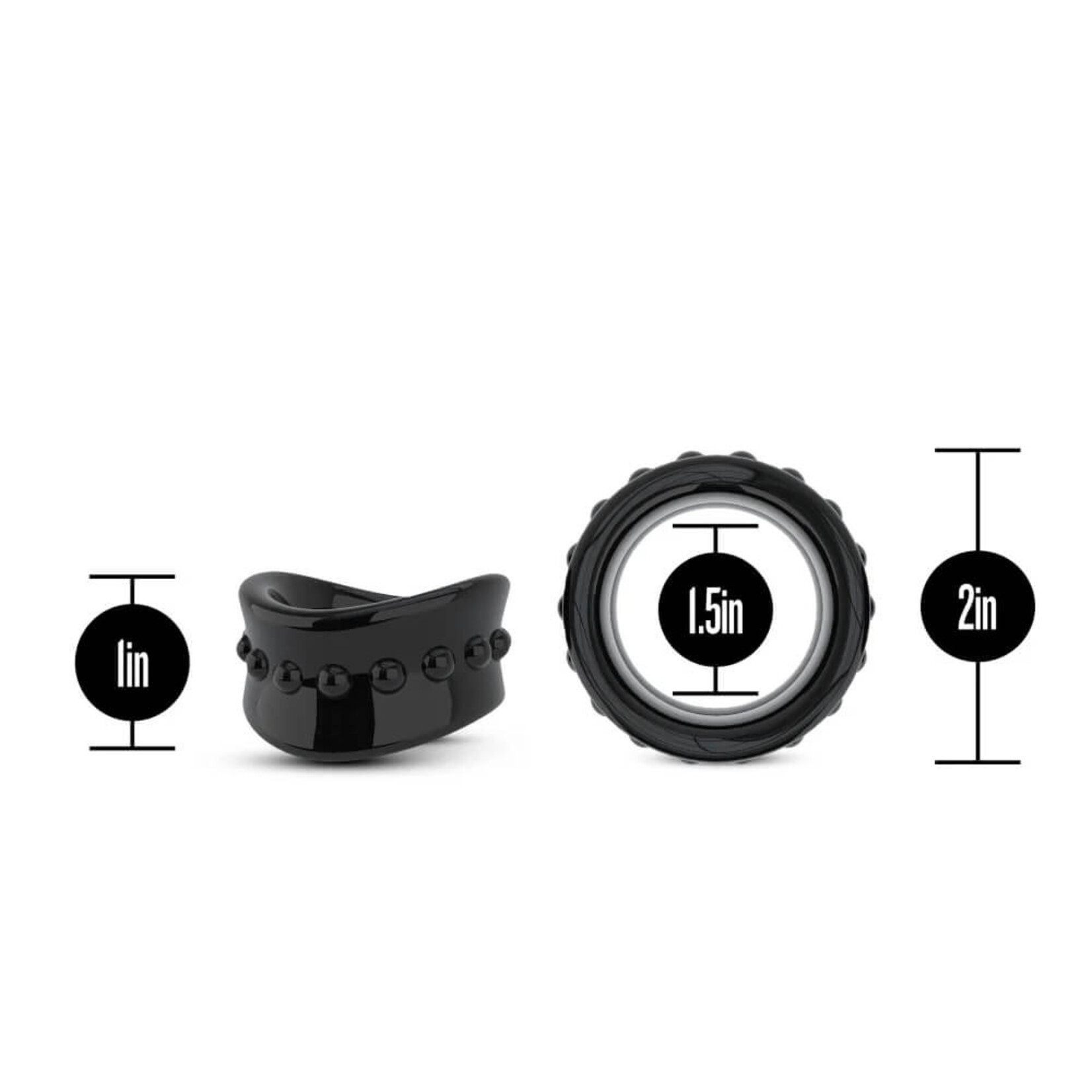 Stay Hard Stay Hard - Beef Ball Stretcher - Black